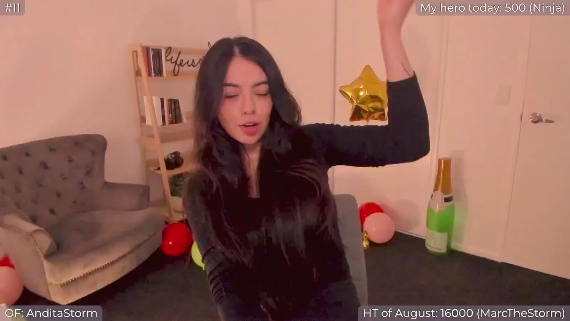 Gallery image thumbnail from AnditaStorm's myfreecams stream on, 08/20/2024, 05:05 image 1 of 20
