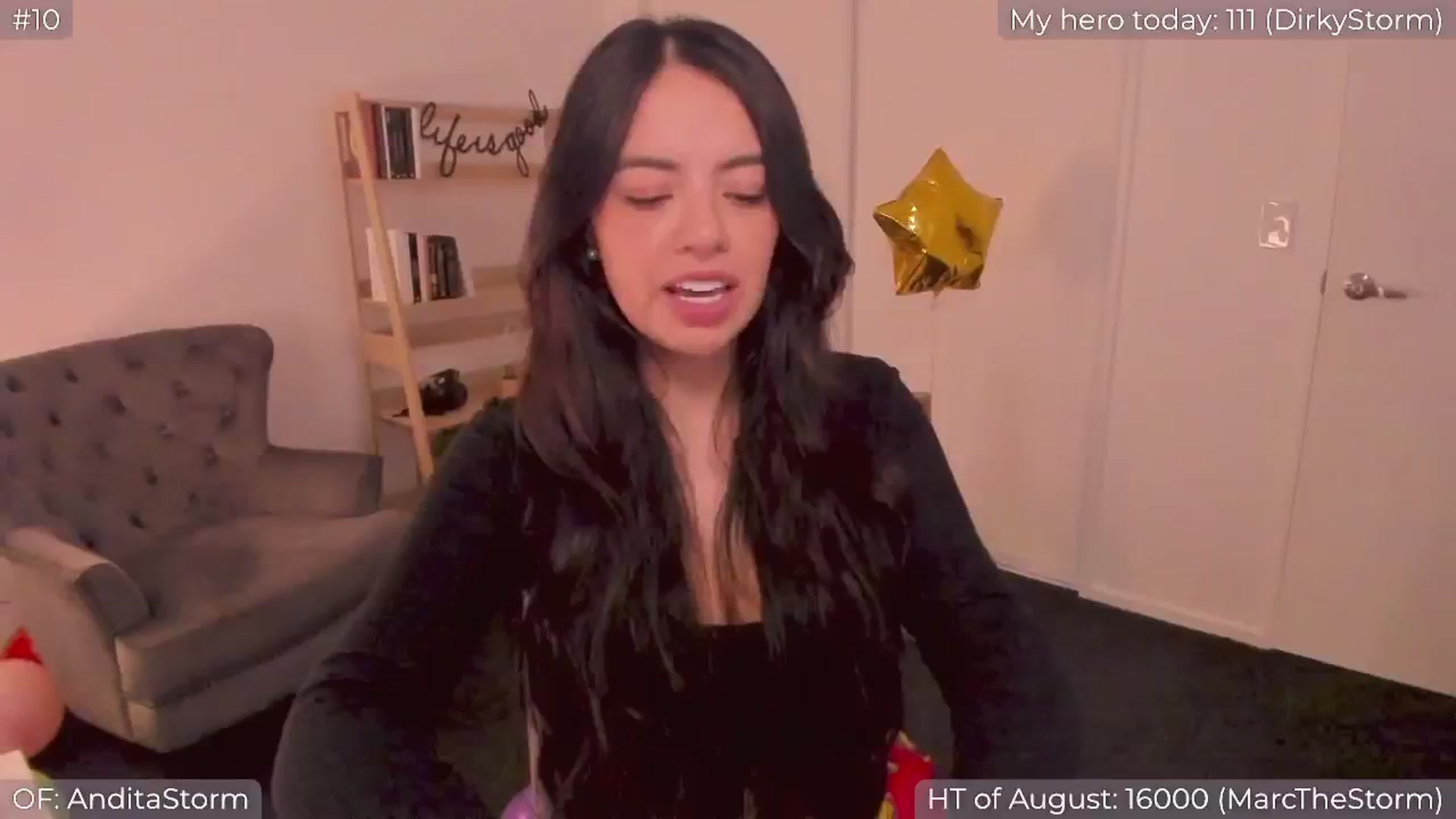 Gallery image thumbnail from AnditaStorm's myfreecams stream on, 08/21/2024, 02:36 image 4 of 20