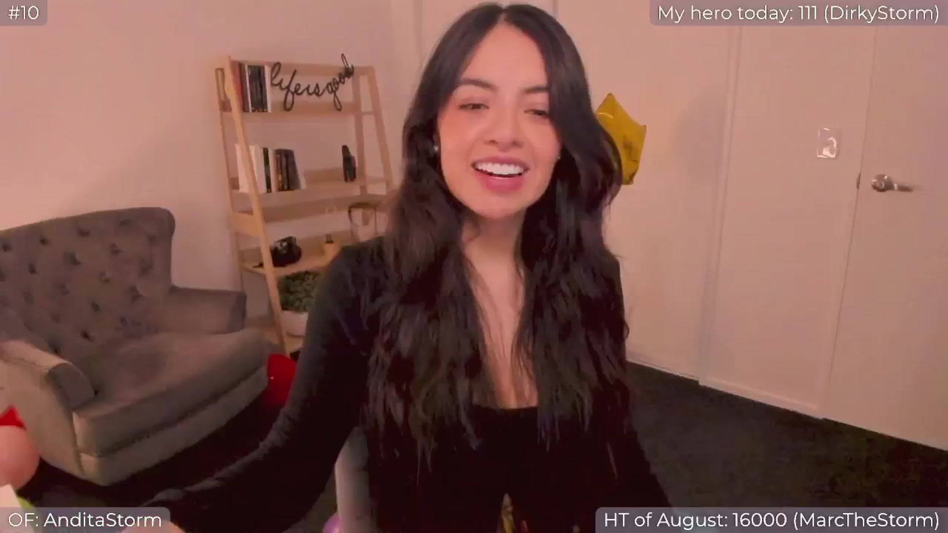 Gallery image thumbnail from AnditaStorm's myfreecams stream on, 08/21/2024, 02:36 image 2 of 20