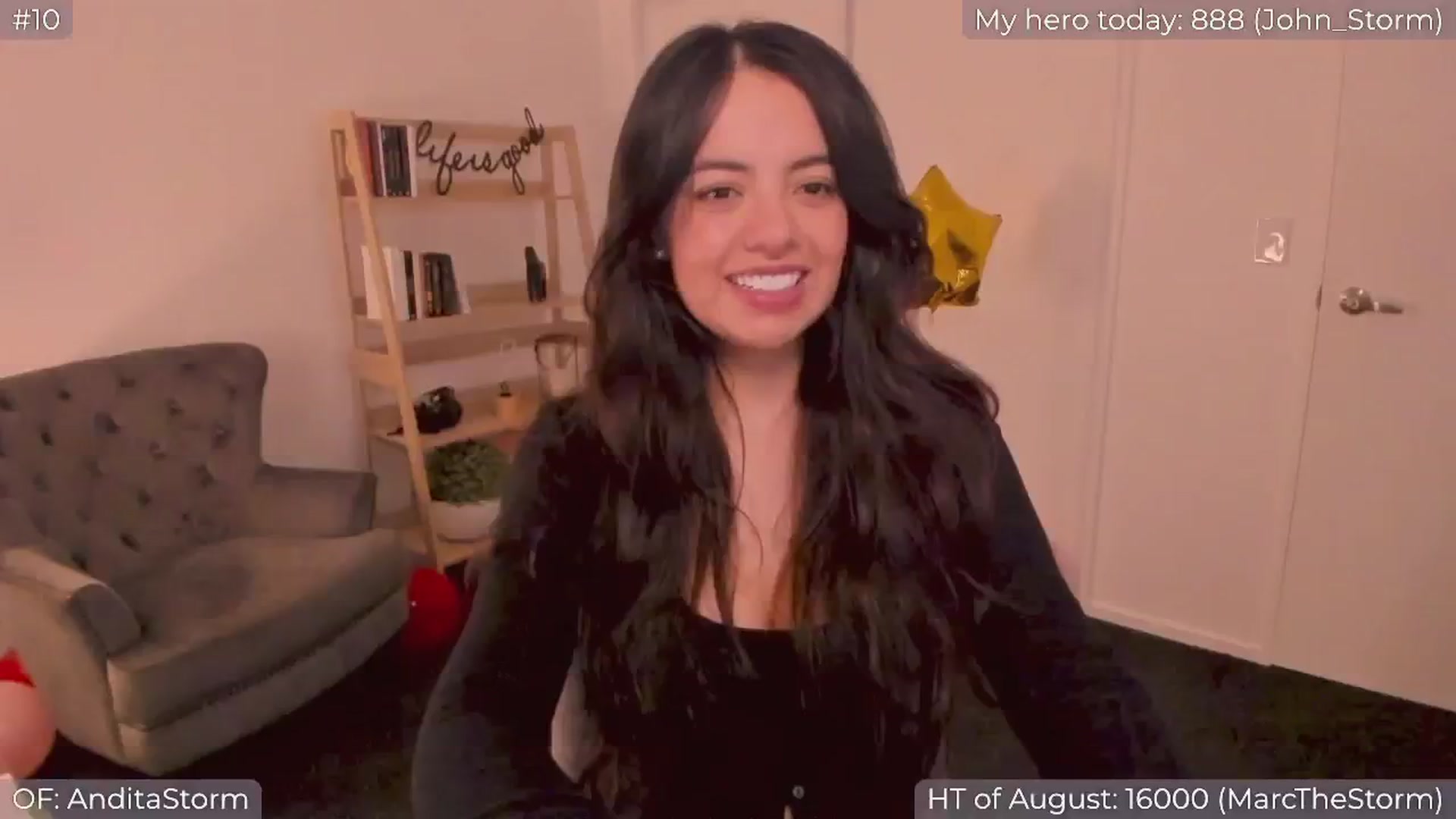 Gallery image thumbnail from AnditaStorm's myfreecams stream on, 08/21/2024, 02:36 image 9 of 20