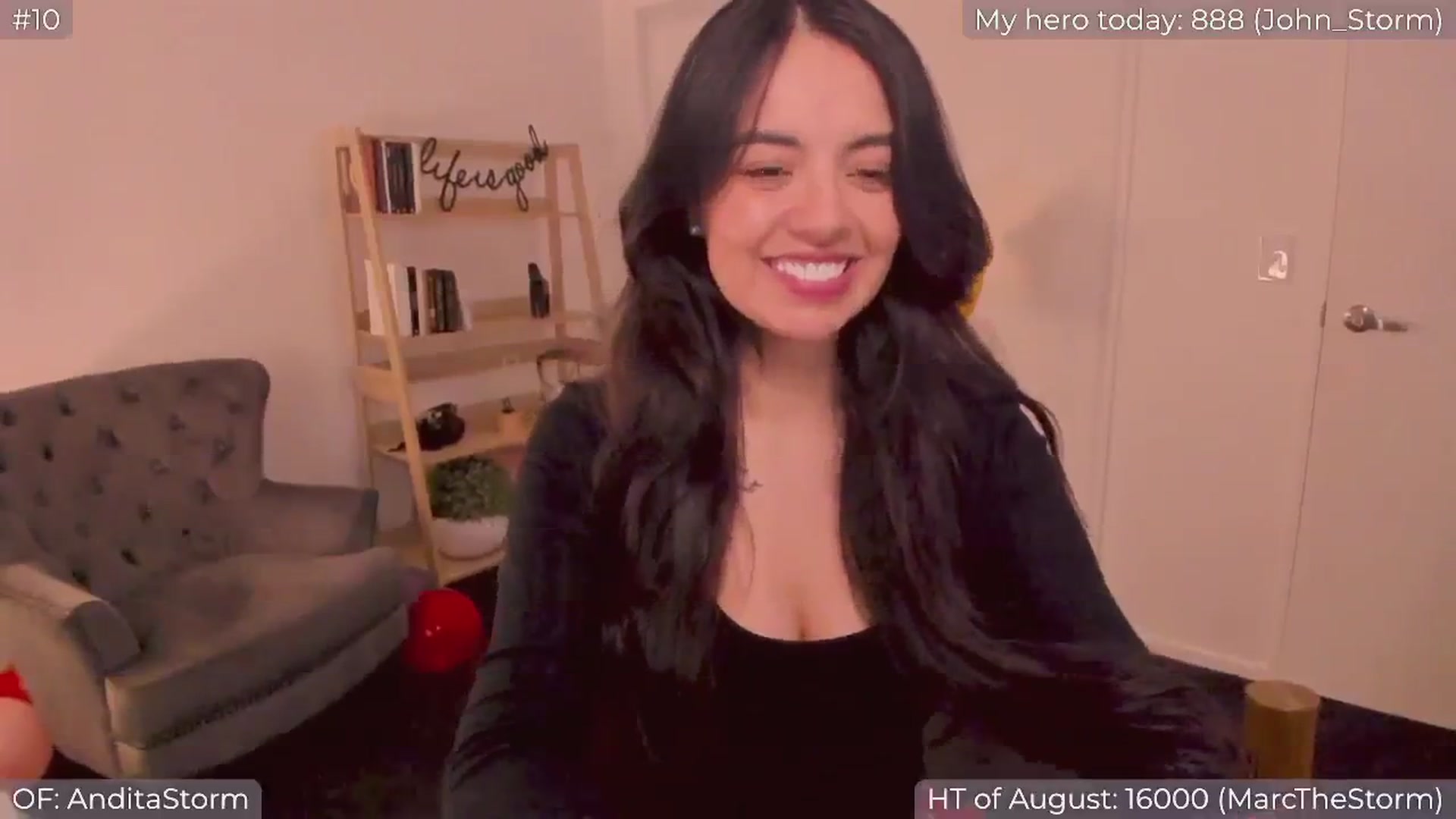 Gallery image thumbnail from AnditaStorm's myfreecams stream on, 08/21/2024, 04:59 image 10 of 20