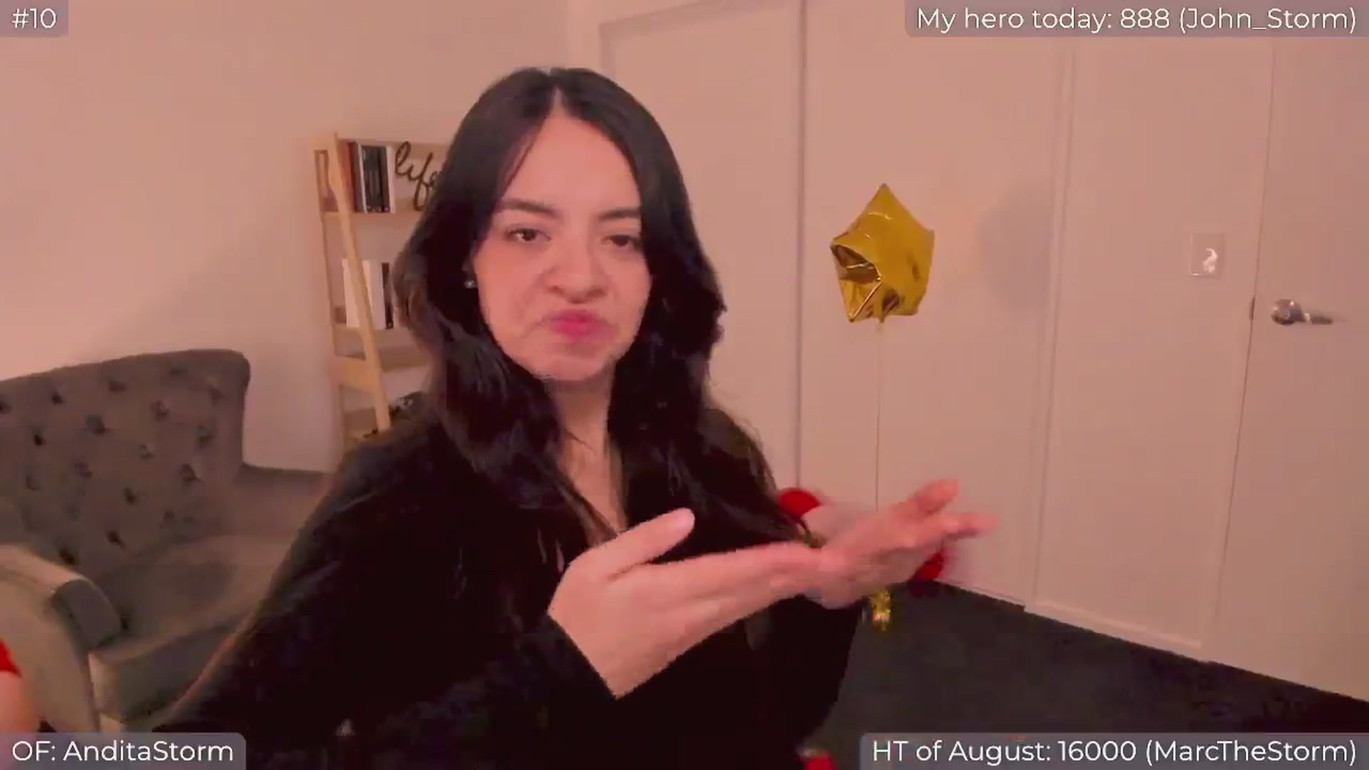 Gallery image thumbnail from AnditaStorm's myfreecams stream on, 08/21/2024, 04:59 image 20 of 20