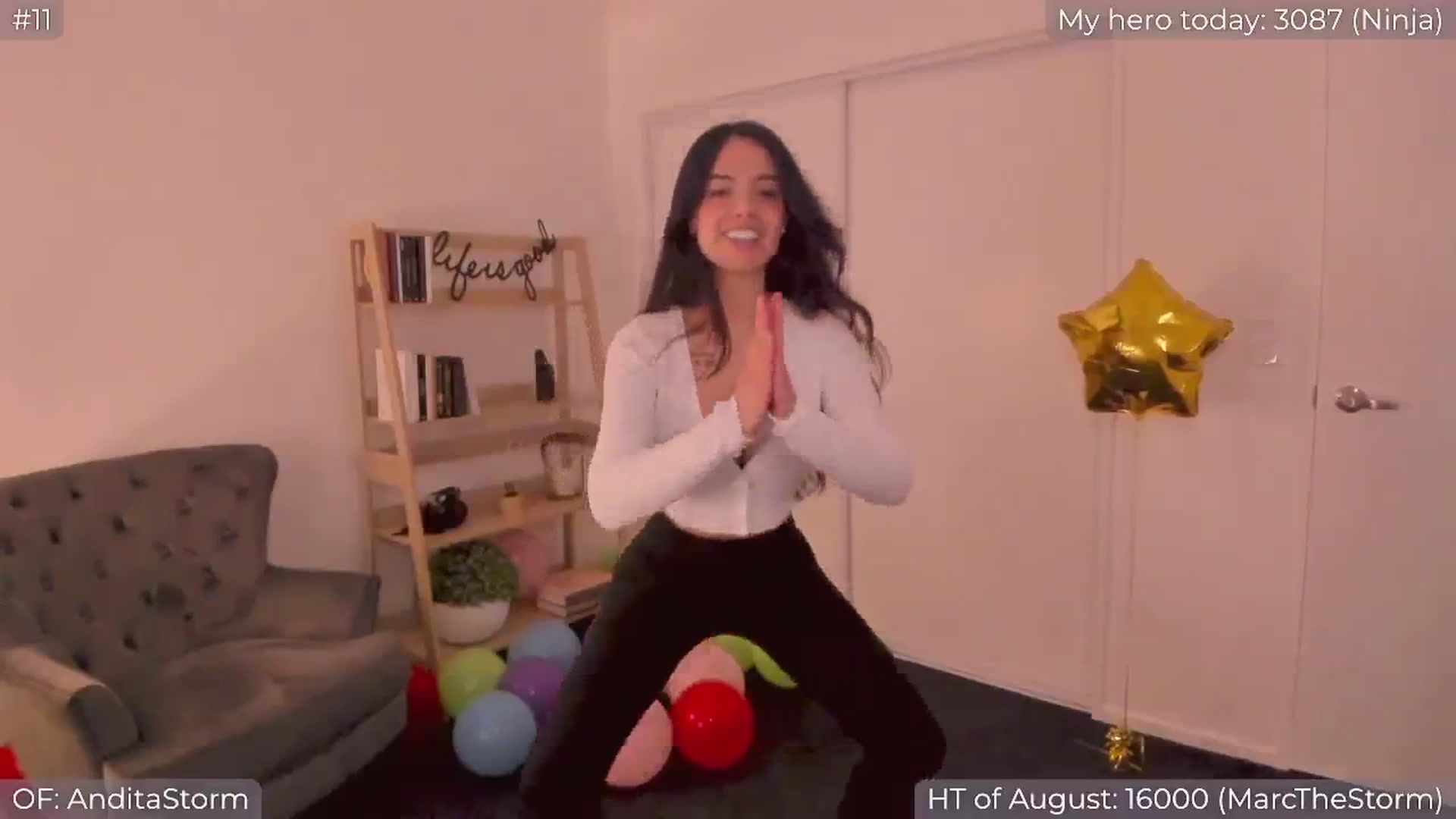 Gallery image thumbnail from AnditaStorm's myfreecams stream on, 08/23/2024, 03:26 image 6 of 20
