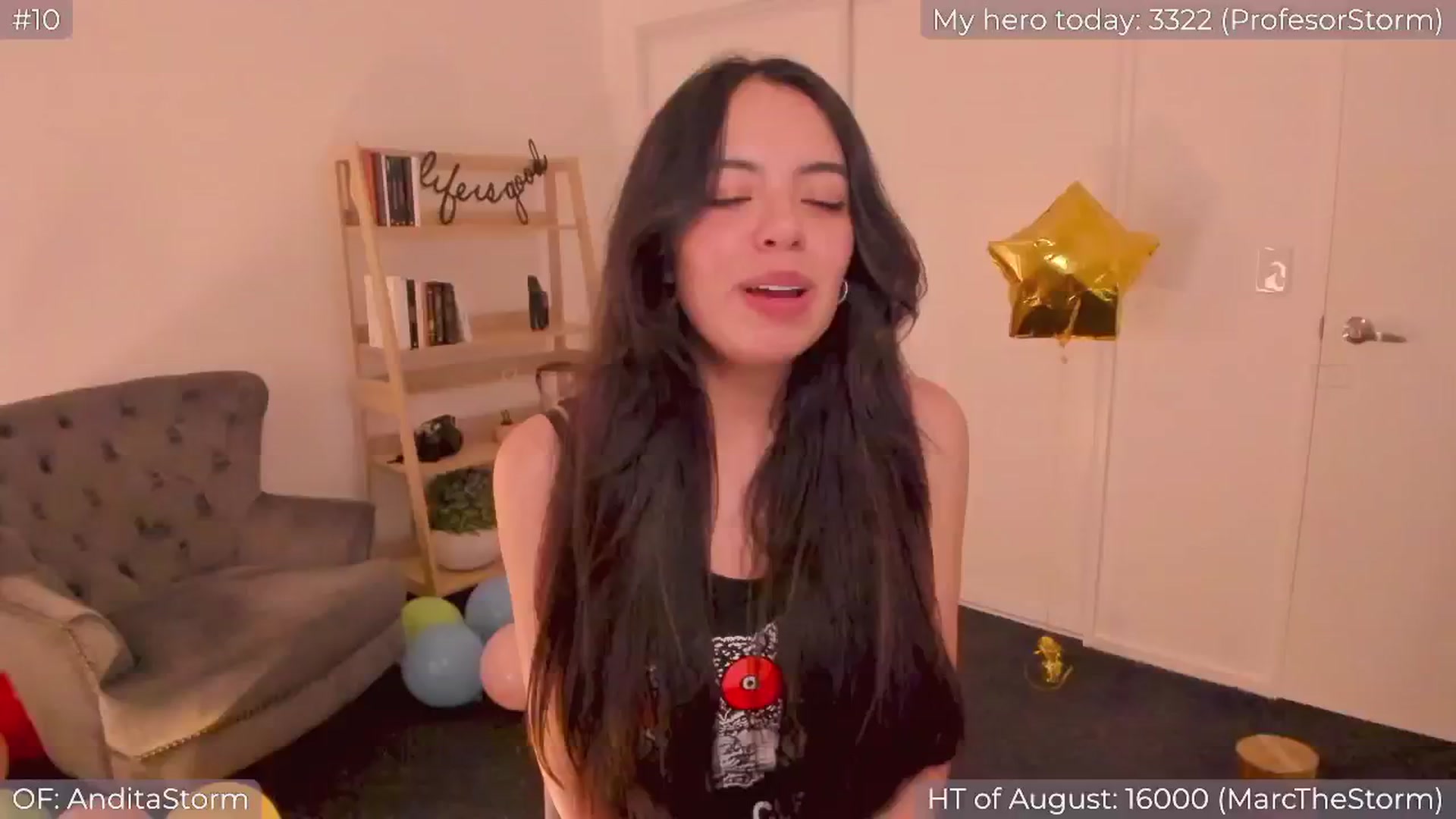 Gallery image thumbnail from AnditaStorm's myfreecams stream on, 08/24/2024, 05:06 image 17 of 20