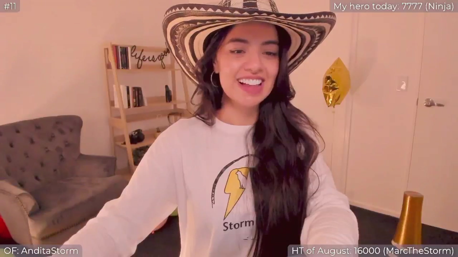 Gallery image thumbnail from AnditaStorm's myfreecams stream on, 08/25/2024, 05:13 image 10 of 20