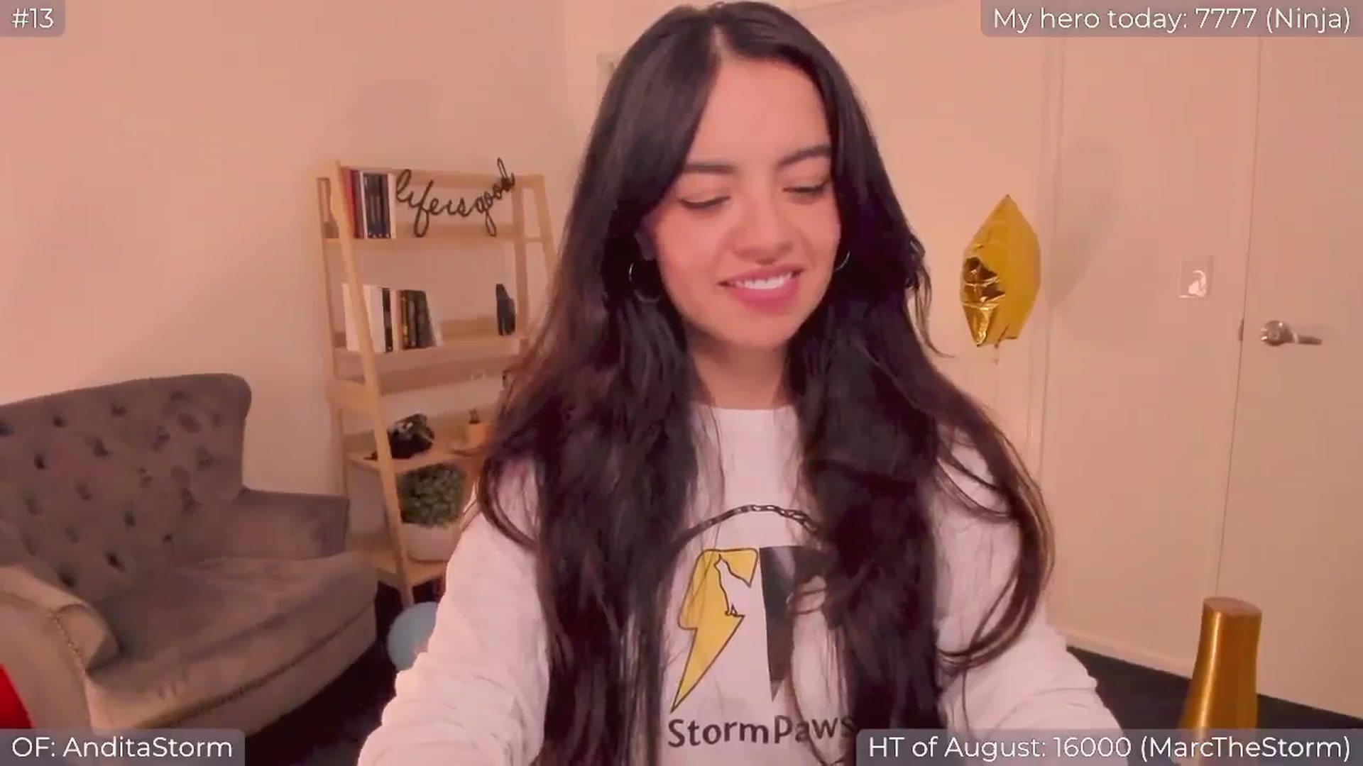 Gallery image thumbnail from AnditaStorm's myfreecams stream on, 08/25/2024, 05:13 image 2 of 20