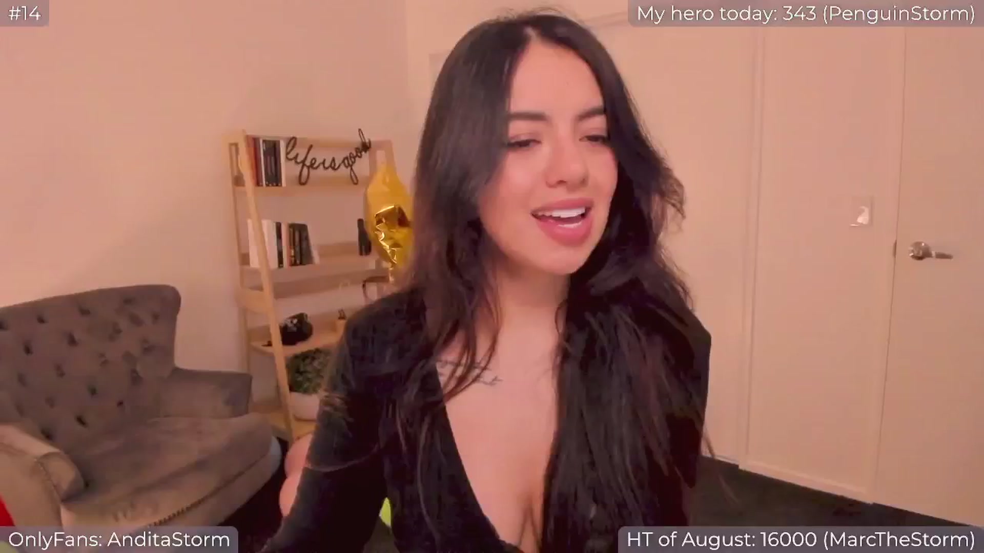 Gallery image thumbnail from AnditaStorm's myfreecams stream on, 08/27/2024, 01:23 image 16 of 20