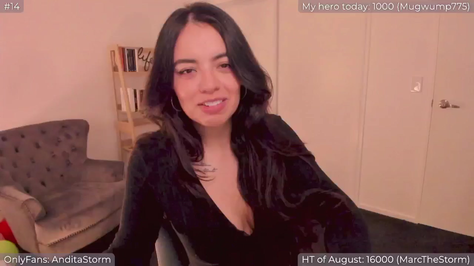 Gallery image thumbnail from AnditaStorm's myfreecams stream on, 08/27/2024, 05:09 image 1 of 20
