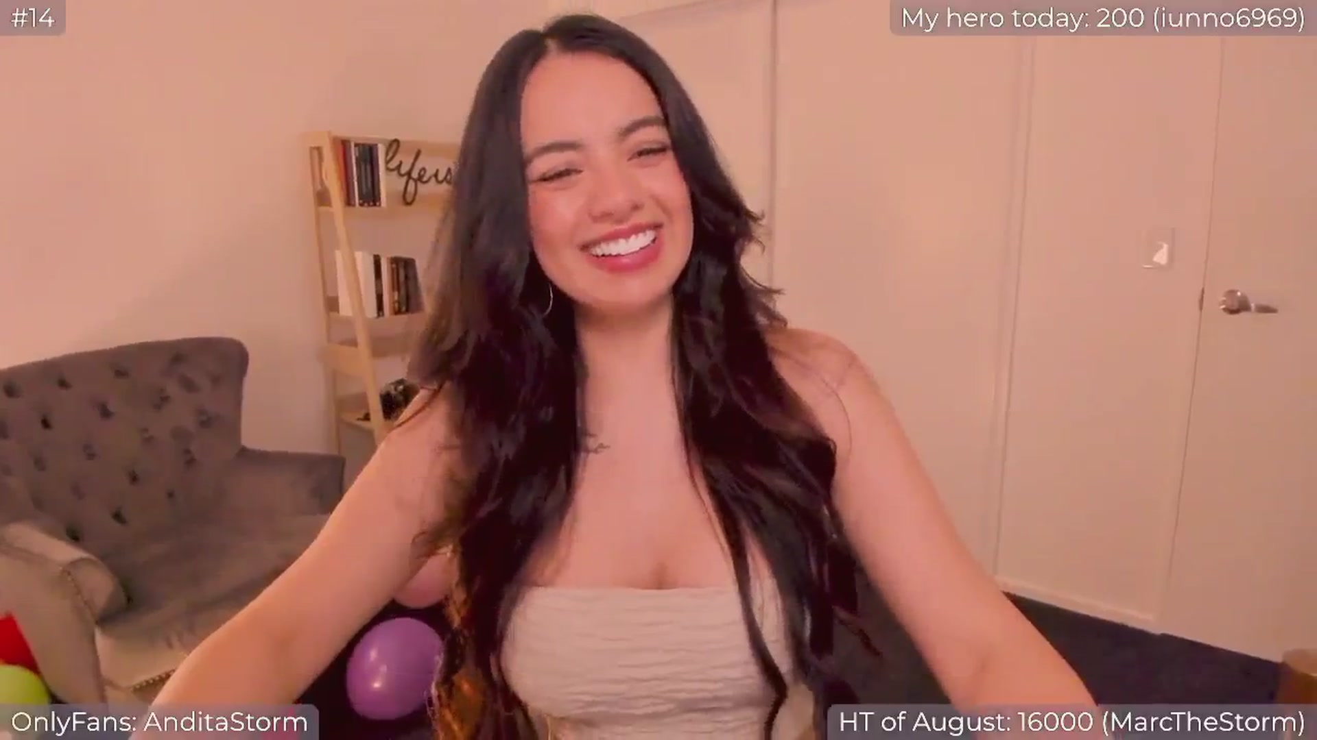 Gallery image thumbnail from AnditaStorm's myfreecams stream on, 08/28/2024, 05:15 image 8 of 20