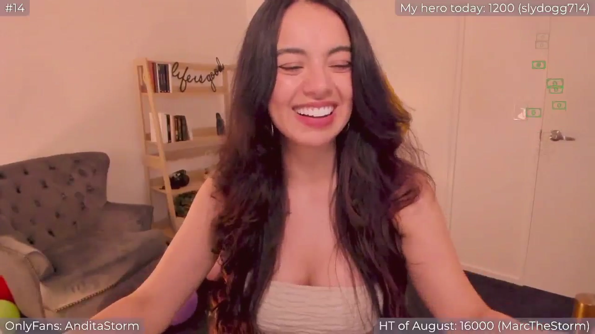Gallery image thumbnail from AnditaStorm's myfreecams stream on, 08/28/2024, 05:15 image 20 of 20
