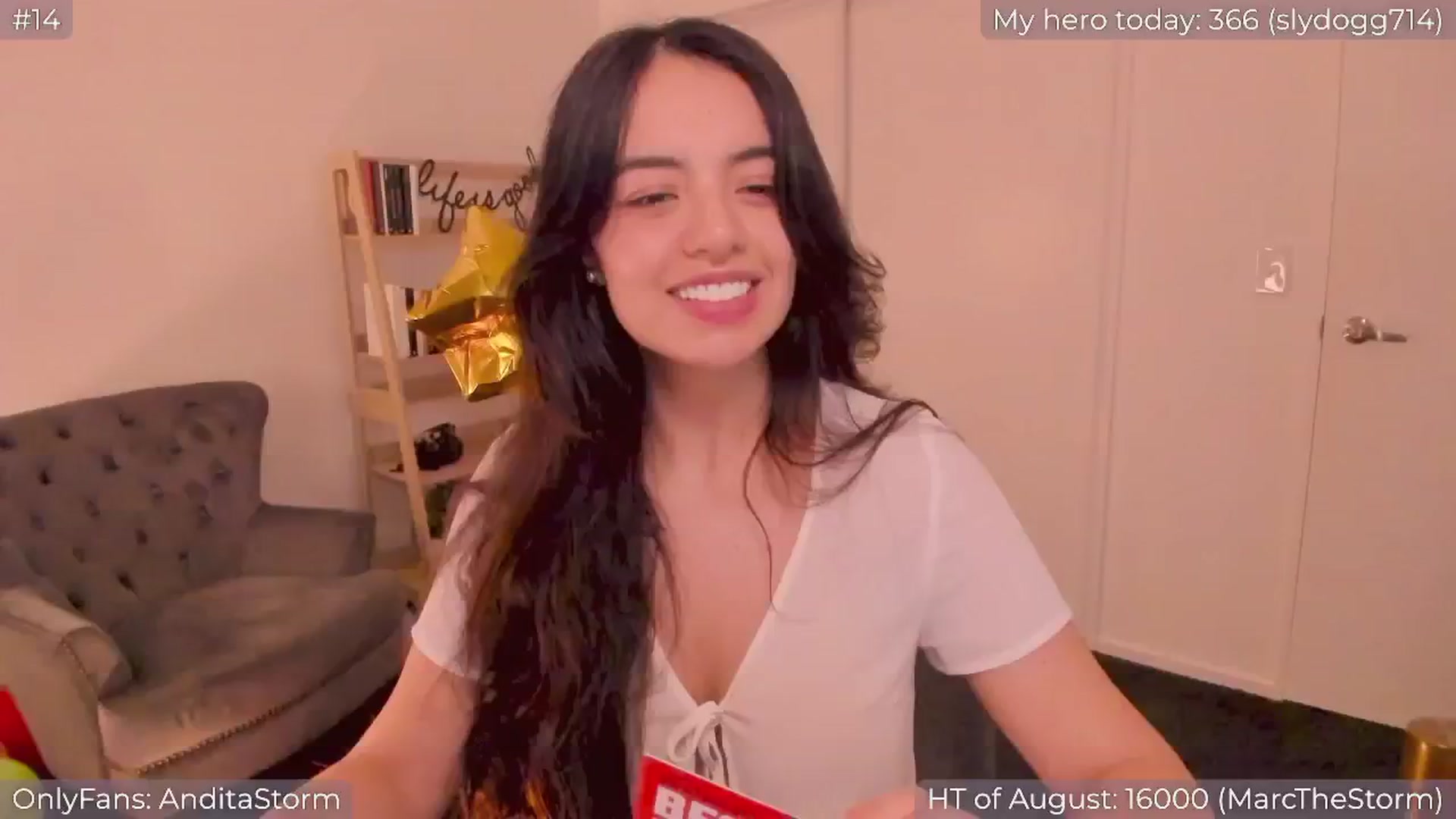 Gallery image thumbnail from AnditaStorm's myfreecams stream on, 08/29/2024, 05:20 image 20 of 20
