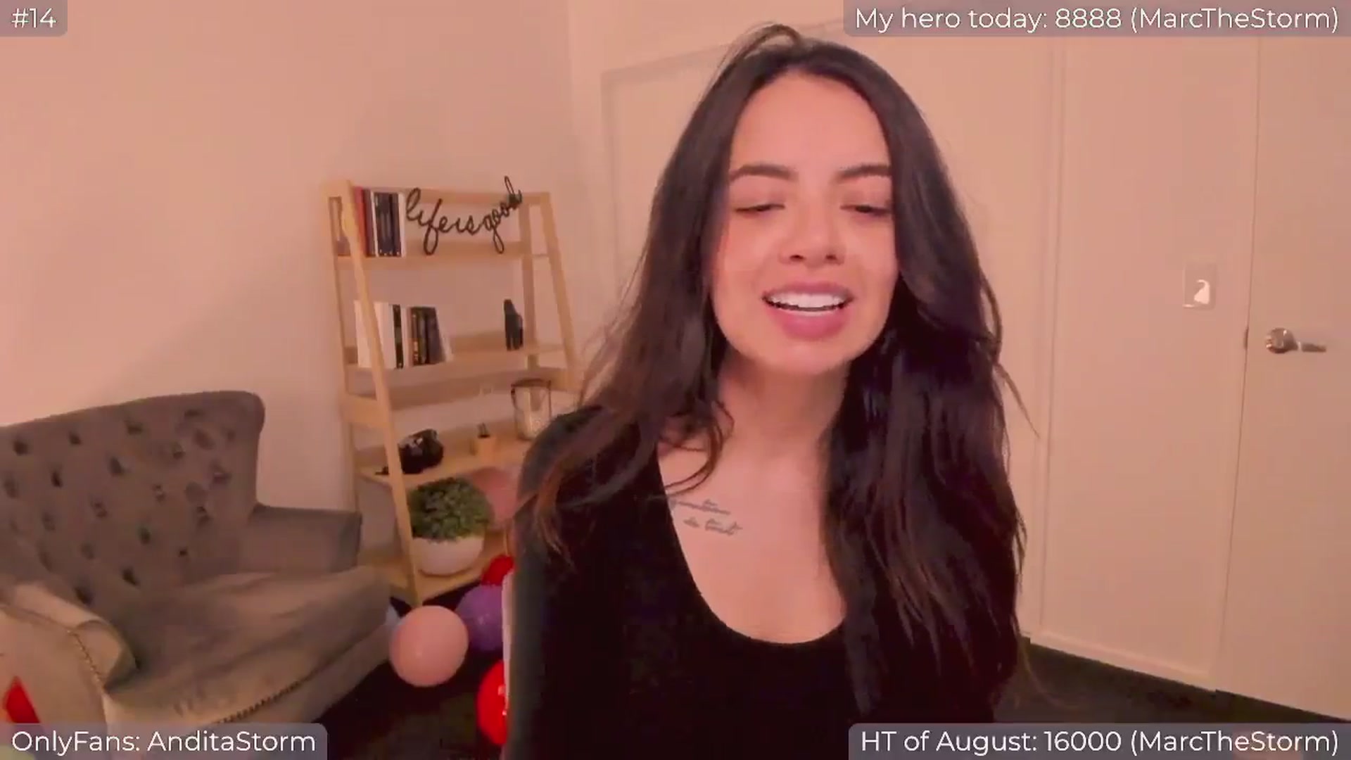 Gallery image thumbnail from AnditaStorm's myfreecams stream on, 08/30/2024, 05:48 image 6 of 20