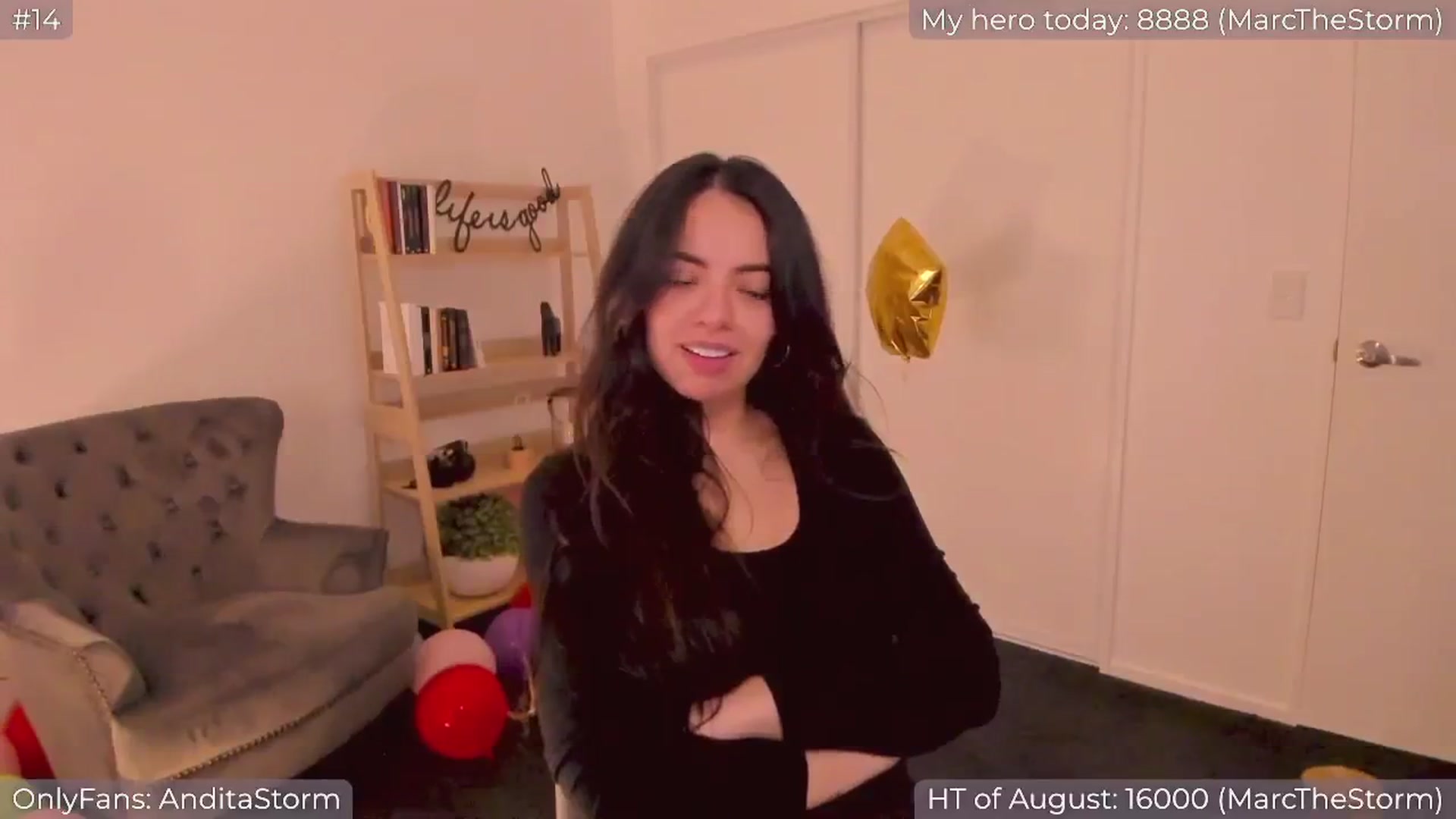 Gallery image thumbnail from AnditaStorm's myfreecams stream on, 08/30/2024, 05:48 image 12 of 20