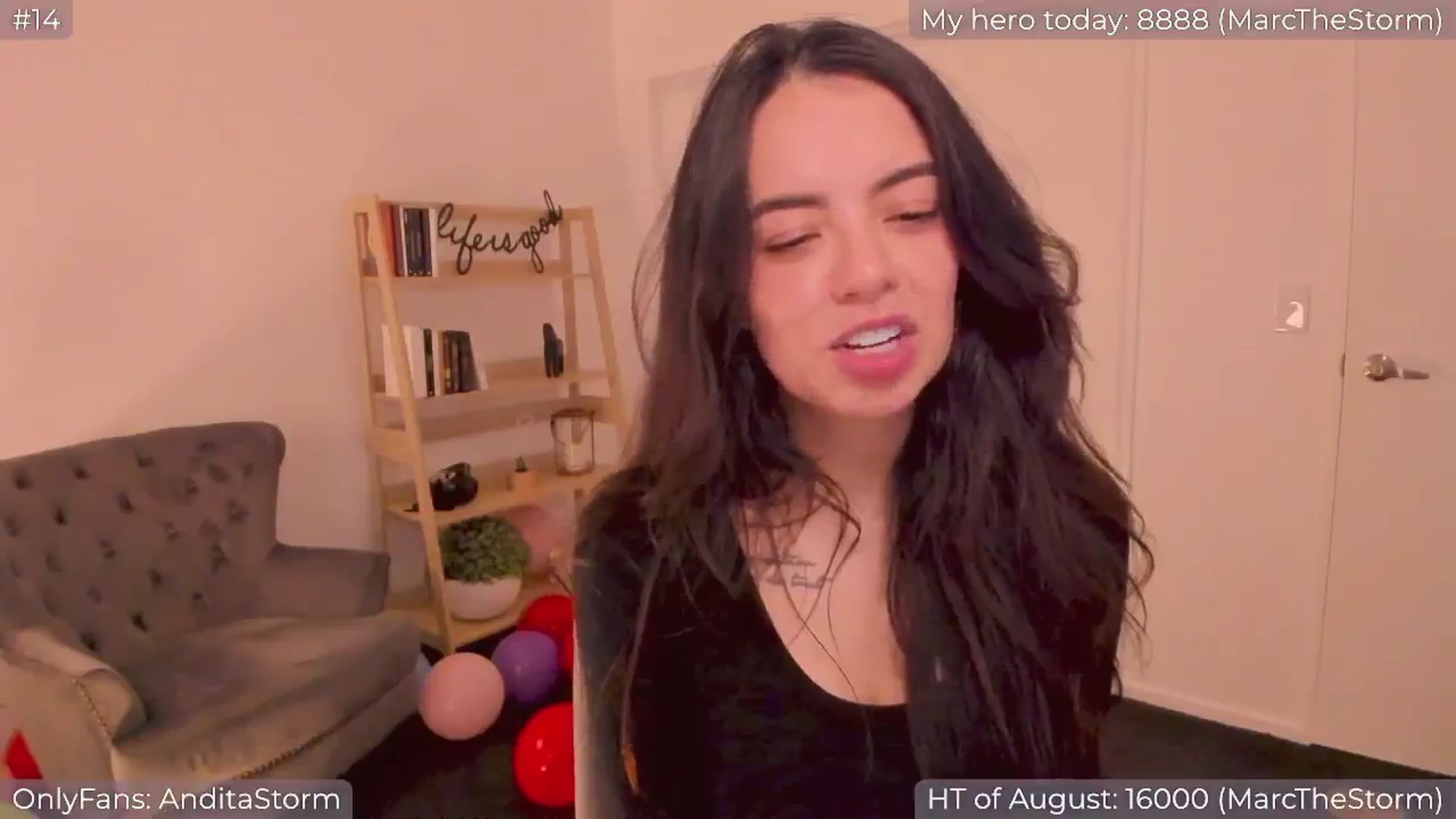 Gallery image thumbnail from AnditaStorm's myfreecams stream on, 08/30/2024, 05:48 image 7 of 20
