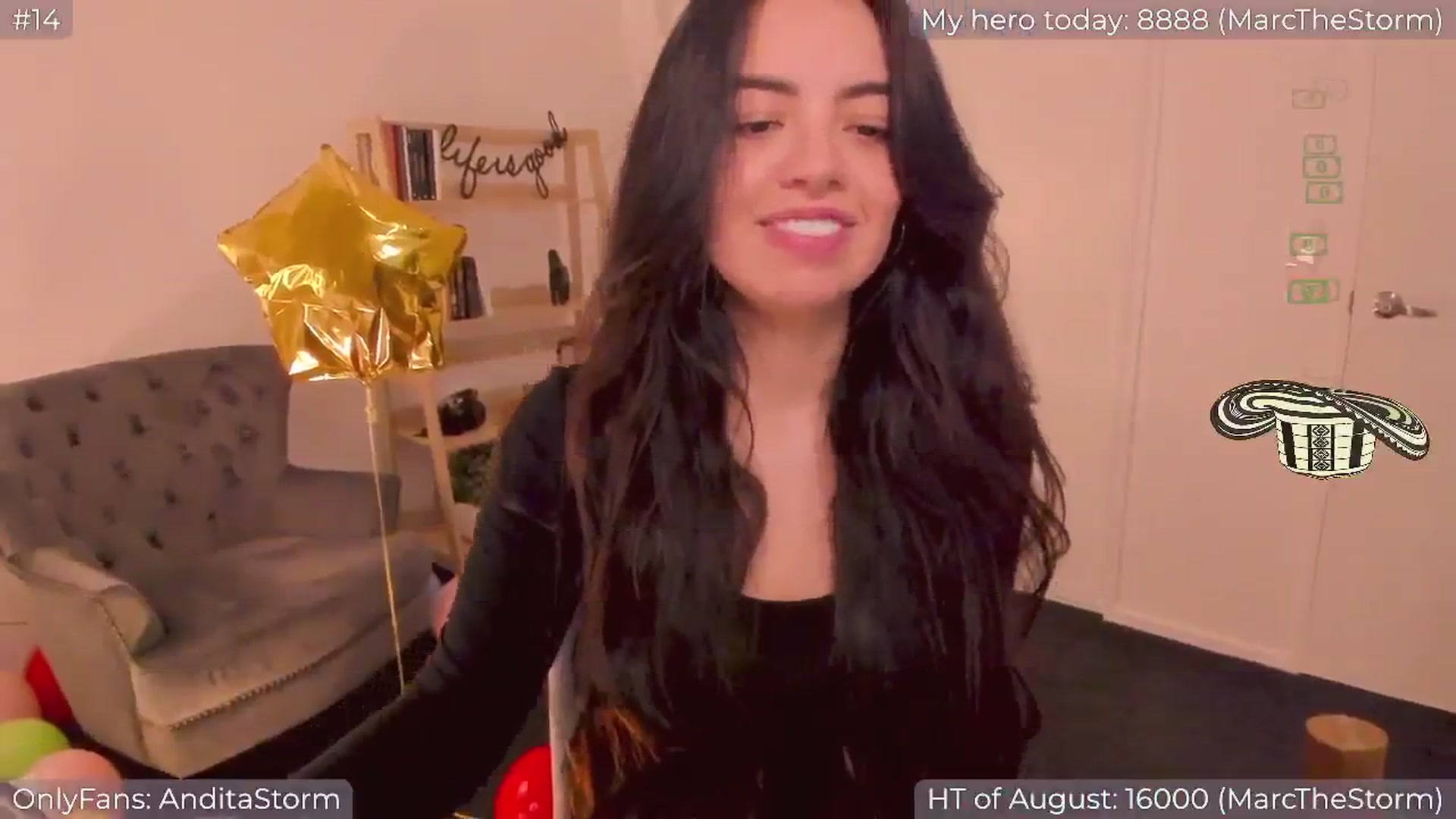 Gallery image thumbnail from AnditaStorm's myfreecams stream on, 08/30/2024, 05:48 image 2 of 20