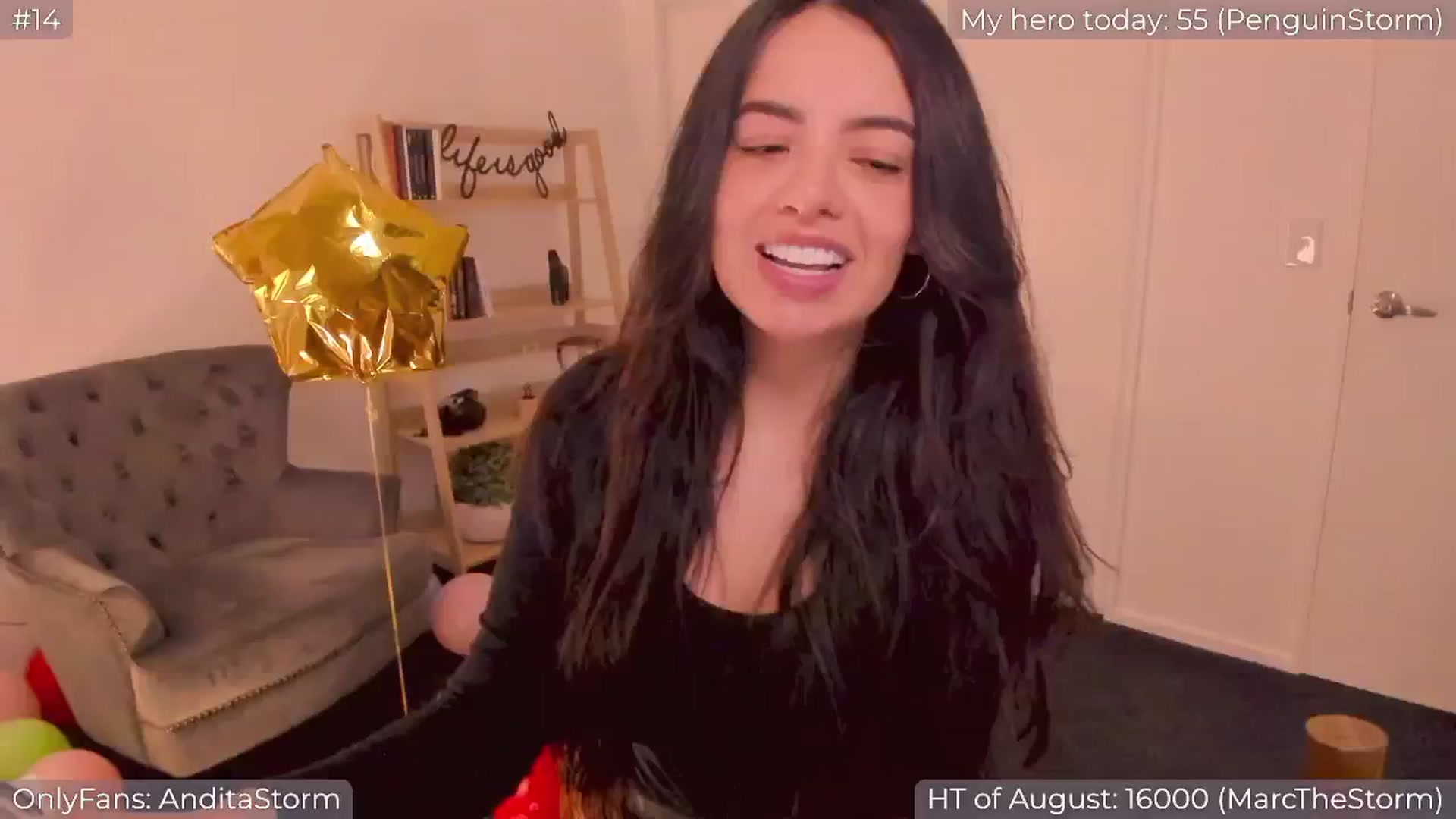 Gallery image thumbnail from AnditaStorm's myfreecams stream on, 08/30/2024, 05:48 image 1 of 20