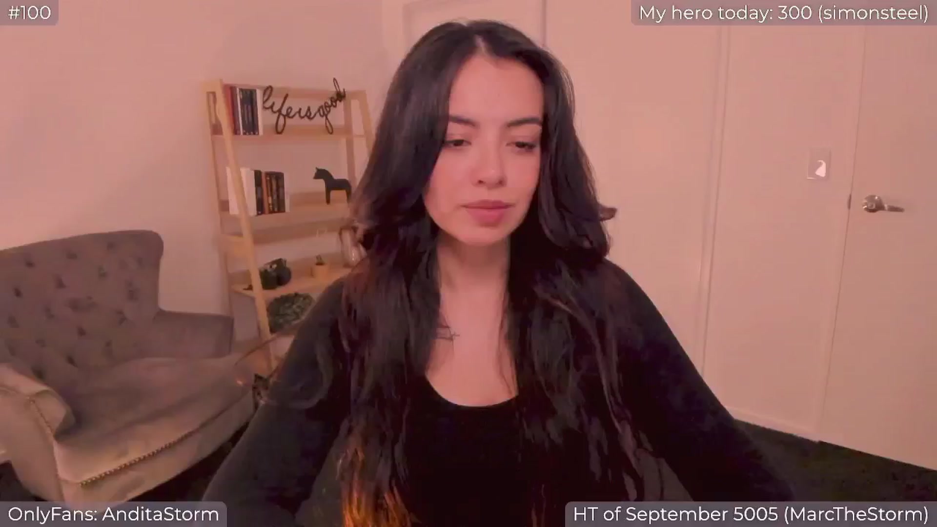 Gallery image thumbnail from AnditaStorm's myfreecams stream on, 09/19/2024, 01:55 image 17 of 20