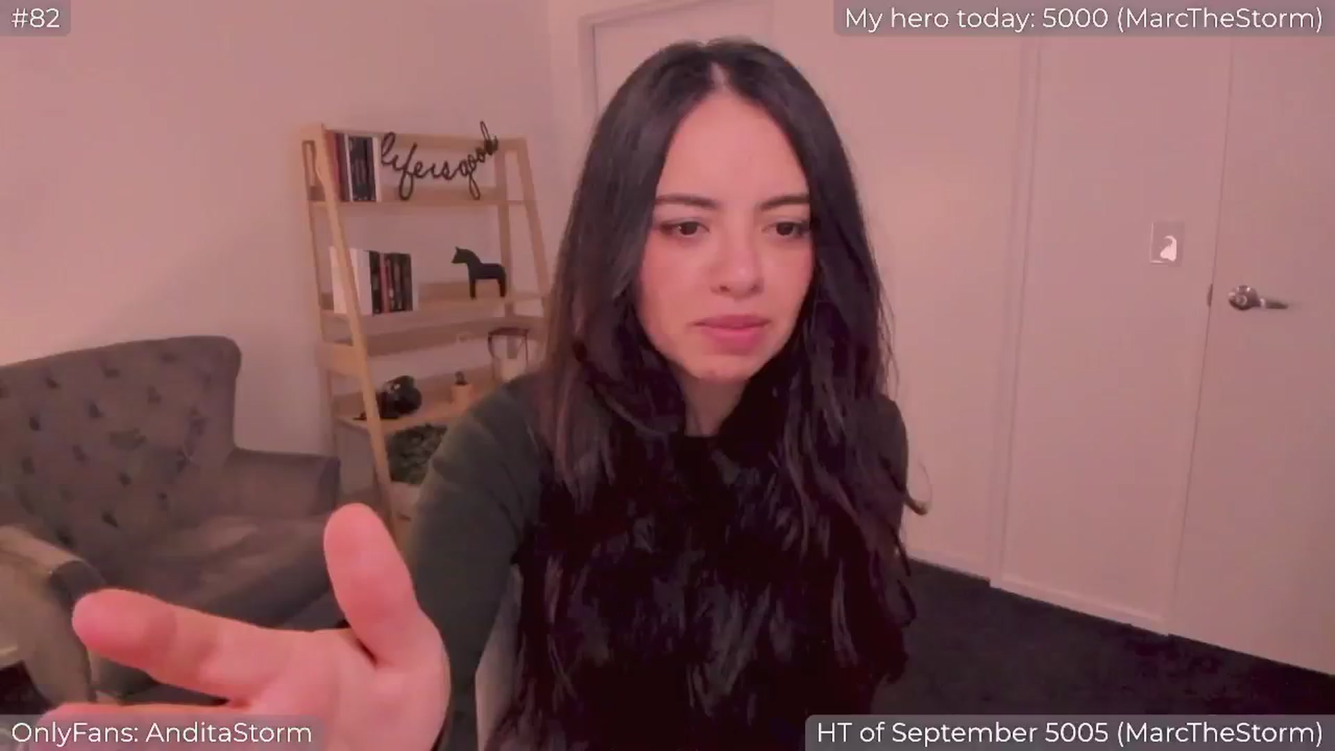 Gallery image thumbnail from AnditaStorm's myfreecams stream on, 09/21/2024, 03:52 image 19 of 20