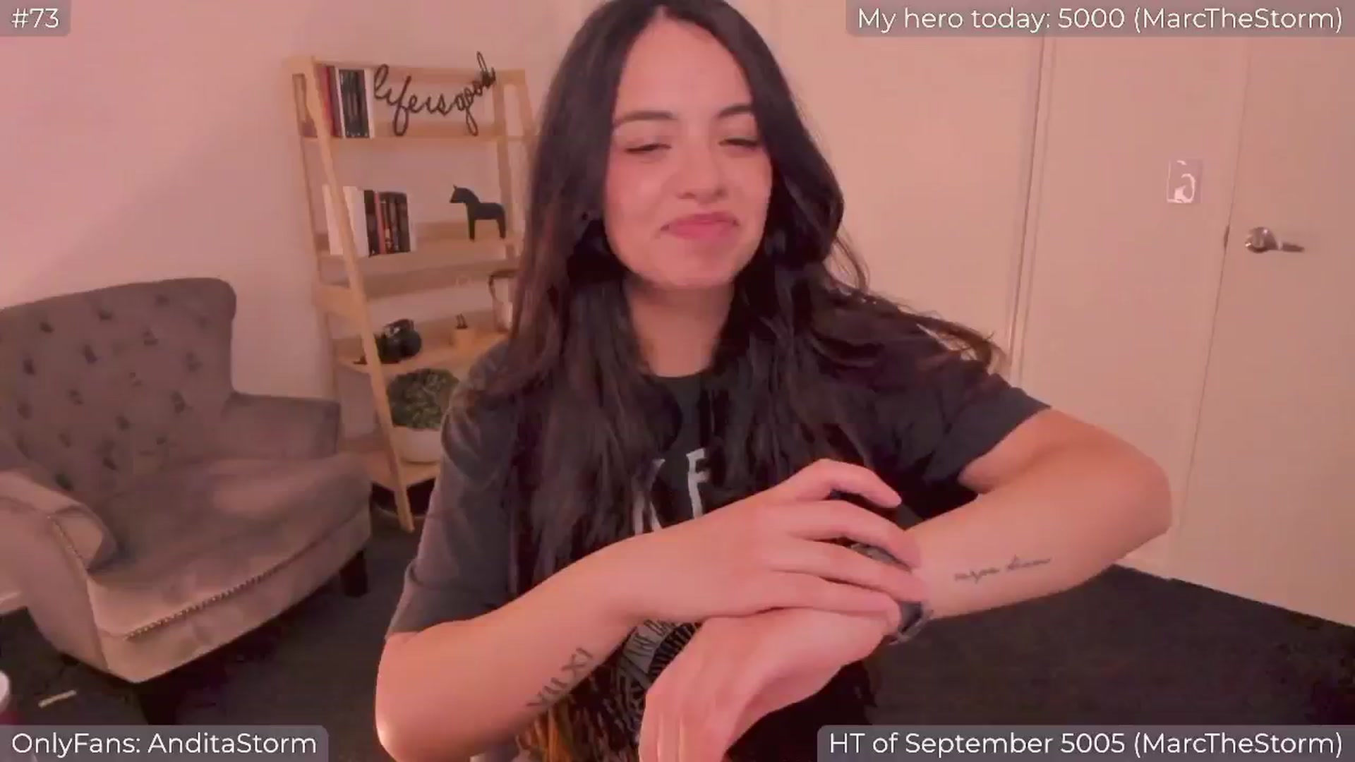 Gallery image thumbnail from AnditaStorm's myfreecams stream on, 09/26/2024, 05:05 image 5 of 20