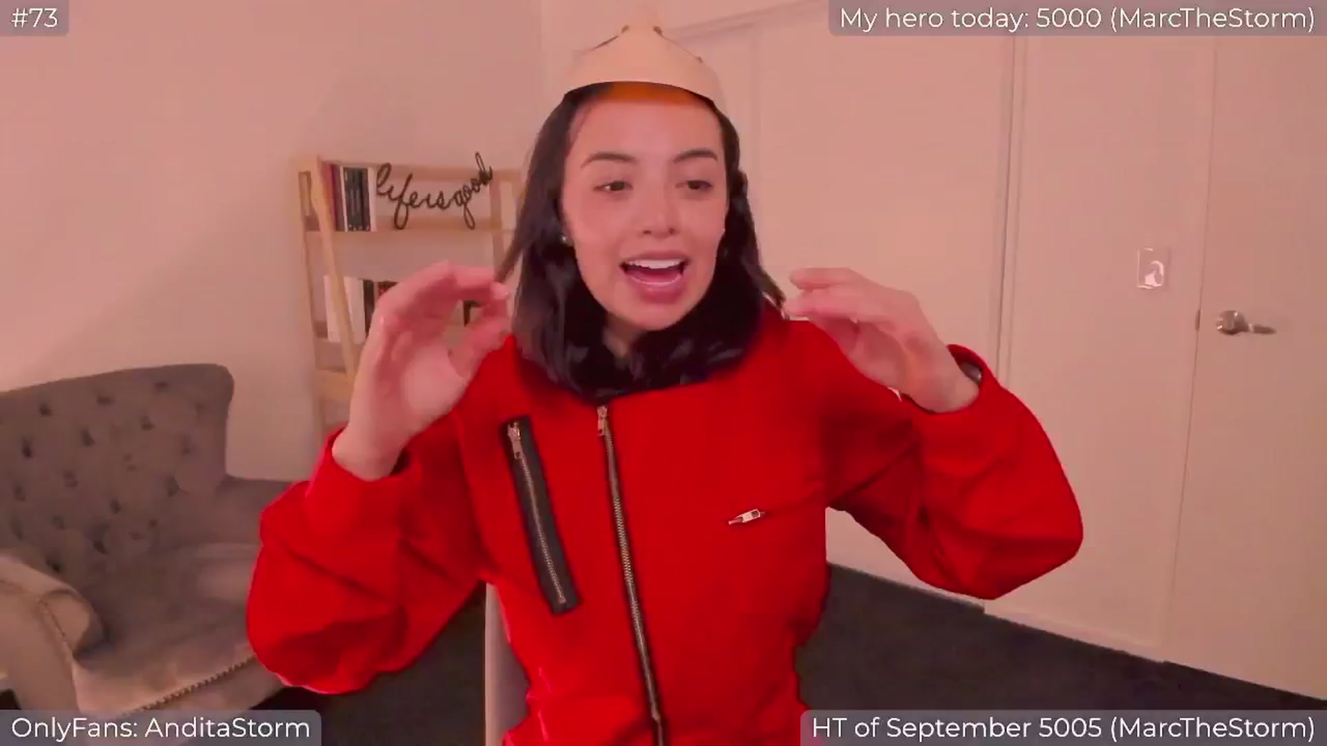 Gallery image thumbnail from AnditaStorm's myfreecams stream on, 09/26/2024, 05:05 image 2 of 20
