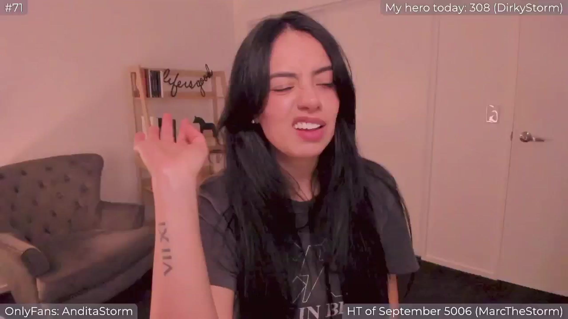 Gallery image thumbnail from AnditaStorm's myfreecams stream on, 09/27/2024, 04:48 image 15 of 20
