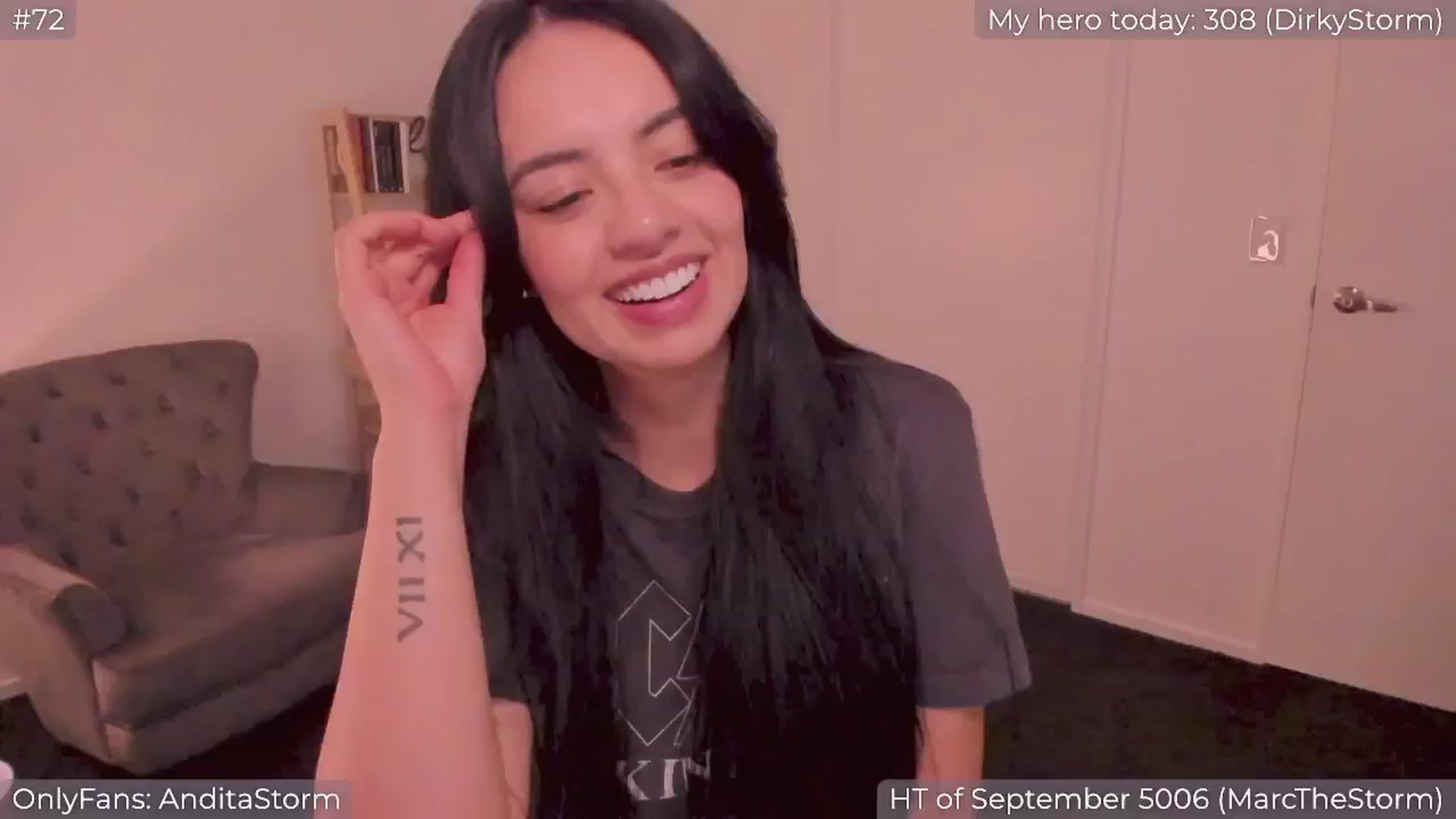 Gallery image thumbnail from AnditaStorm's myfreecams stream on, 09/27/2024, 04:48 image 4 of 20