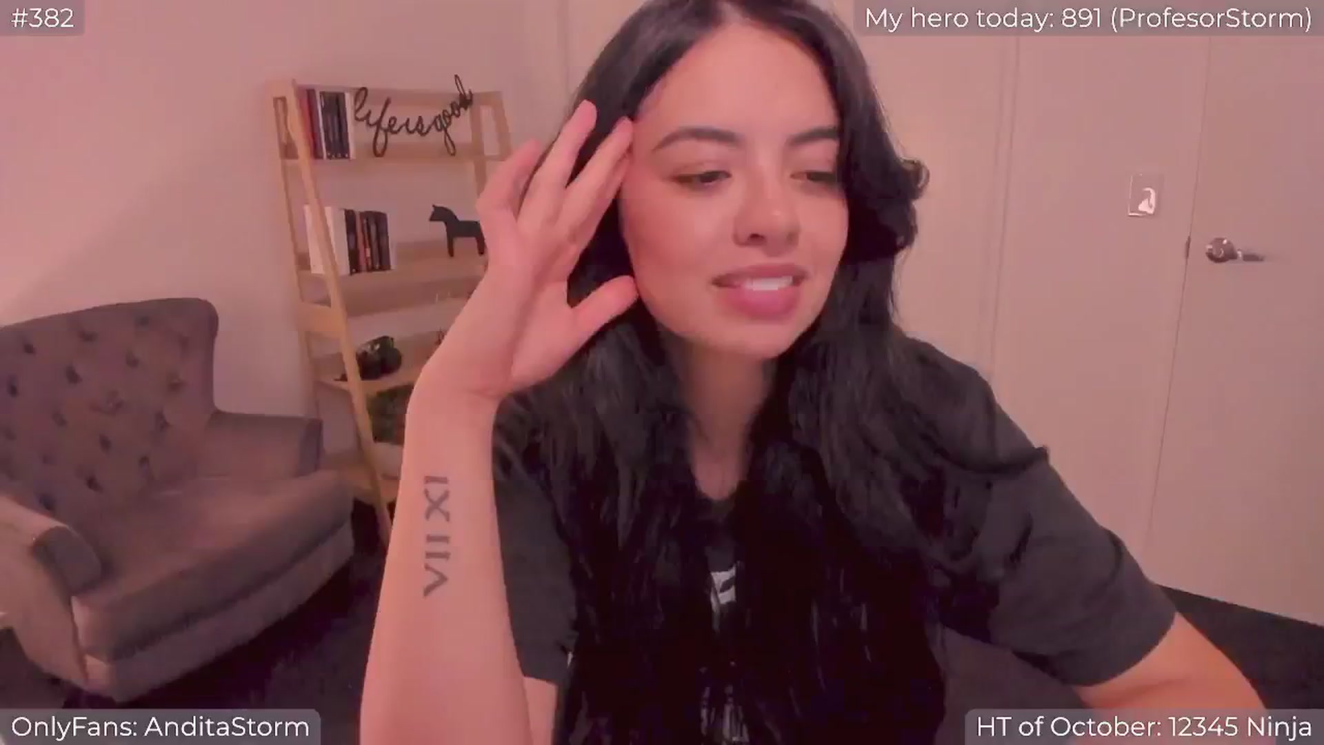 Gallery image thumbnail from AnditaStorm's myfreecams stream on, 10/11/2024, 01:40 image 7 of 20