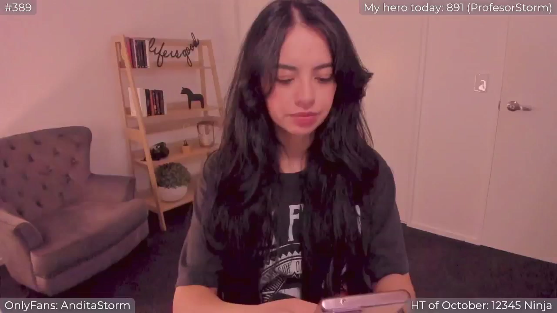 Gallery image thumbnail from AnditaStorm's myfreecams stream on, 10/11/2024, 01:40 image 6 of 20