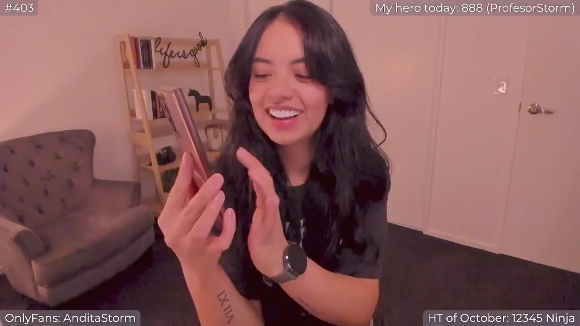 Gallery image thumbnail from AnditaStorm's myfreecams stream on, 10/11/2024, 01:40 image 3 of 20