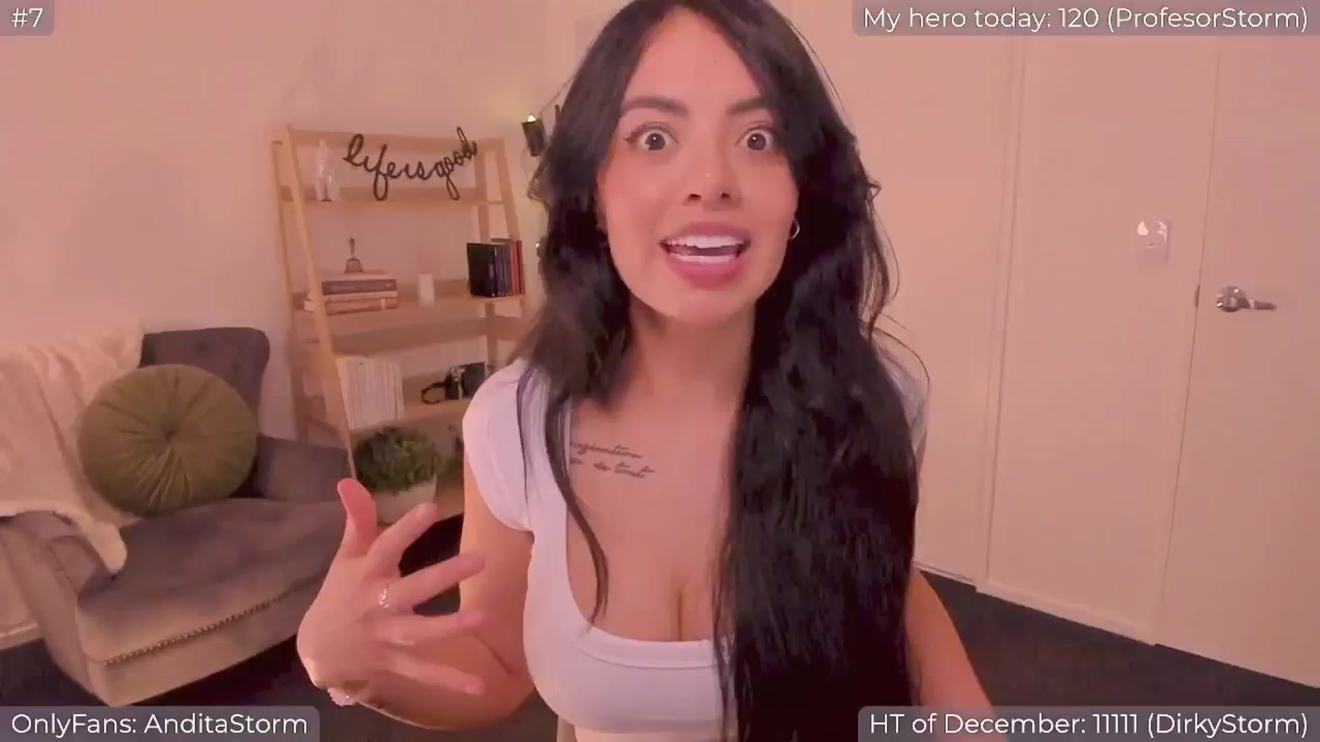 Gallery image thumbnail from AnditaStorm's myfreecams stream on, 12/03/2024, 04:46 image 5 of 20