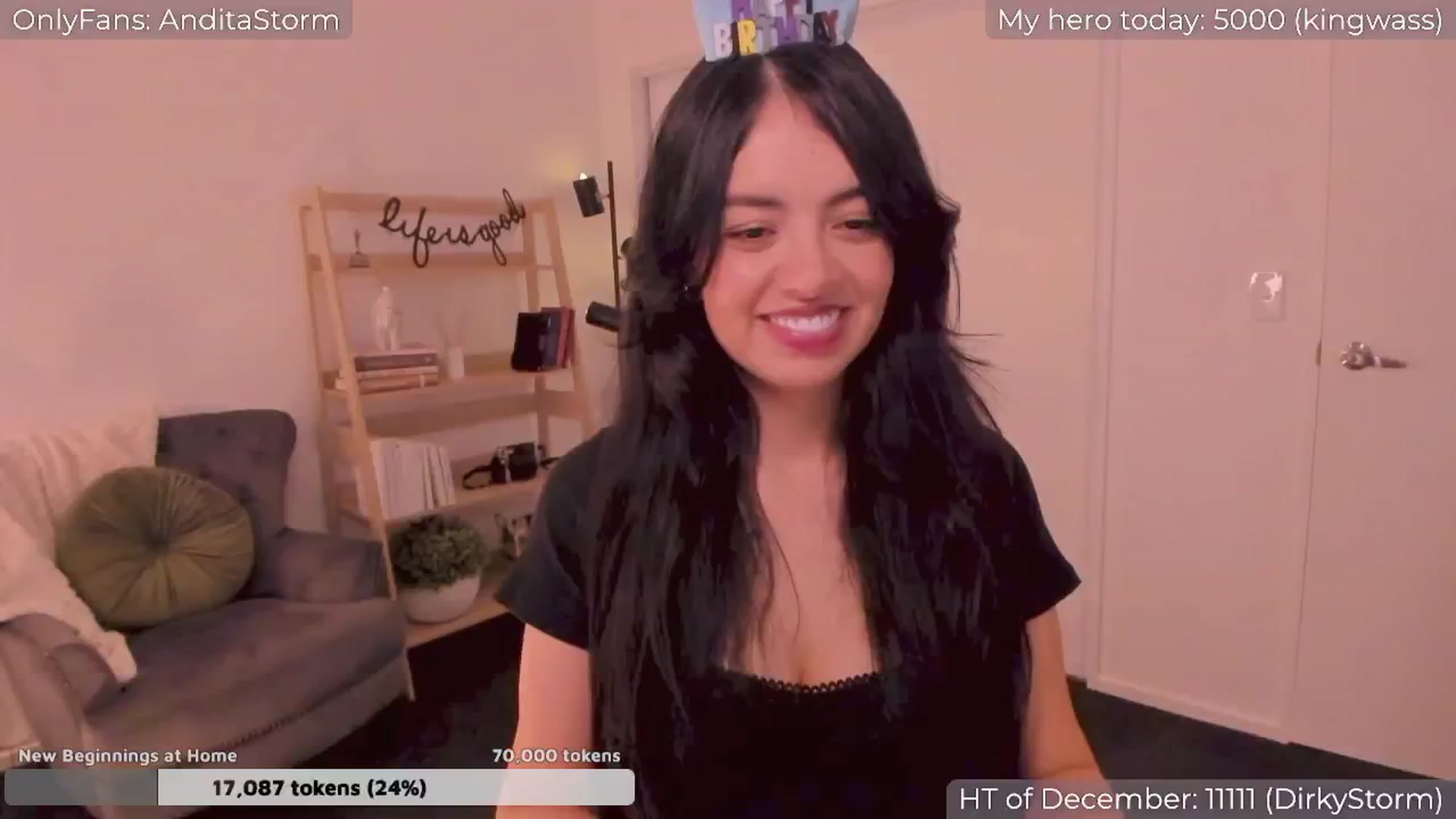 Gallery image thumbnail from AnditaStorm's myfreecams stream on, 12/12/2024, 24:09 image 16 of 20