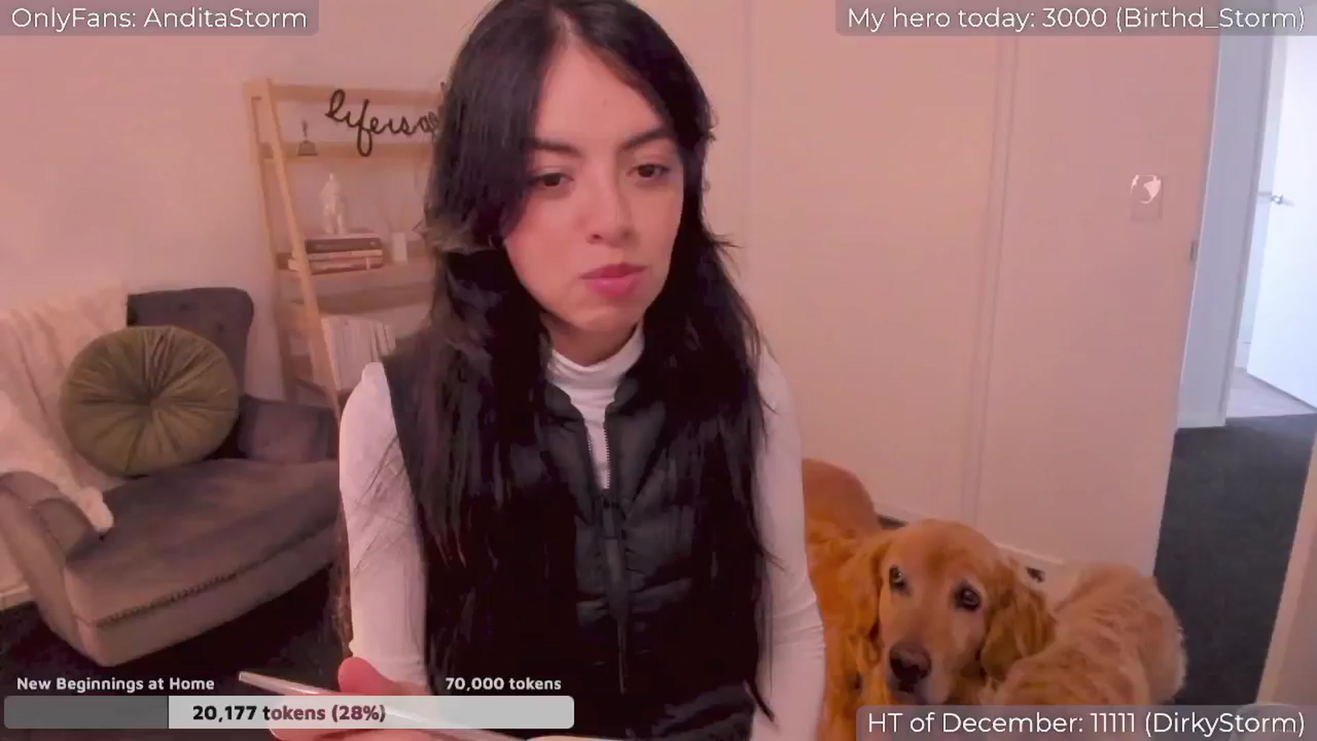 Gallery image thumbnail from AnditaStorm's myfreecams stream on, 12/13/2024, 03:36 image 3 of 20