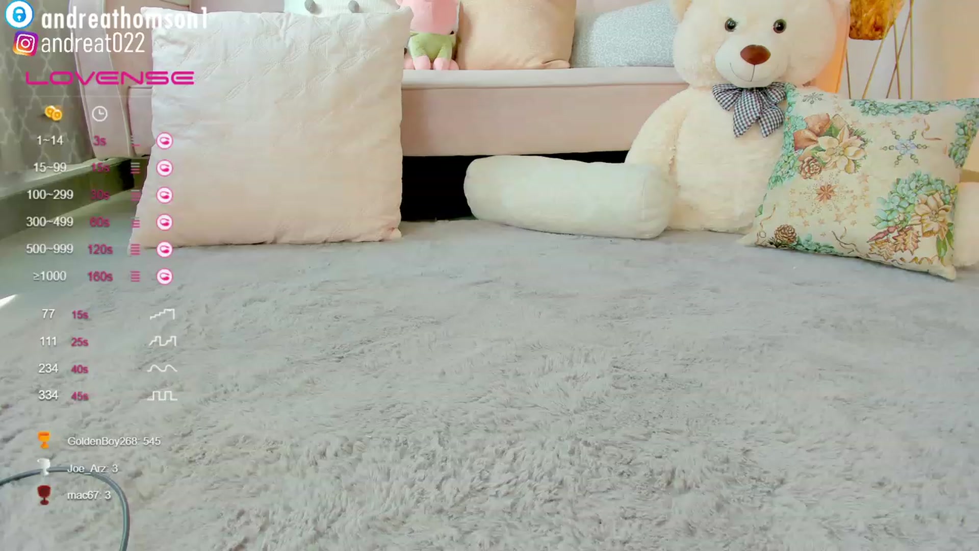 Gallery image thumbnail from AndreaThomson's myfreecams stream on, 03/21/2023, 14:39 image 17 of 20