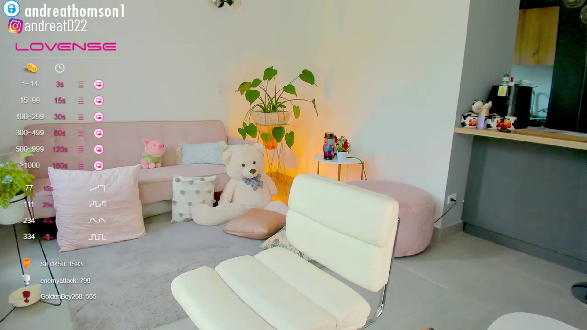 Gallery image thumbnail from AndreaThomson's myfreecams stream on, 03/21/2023, 19:15 image 4 of 20