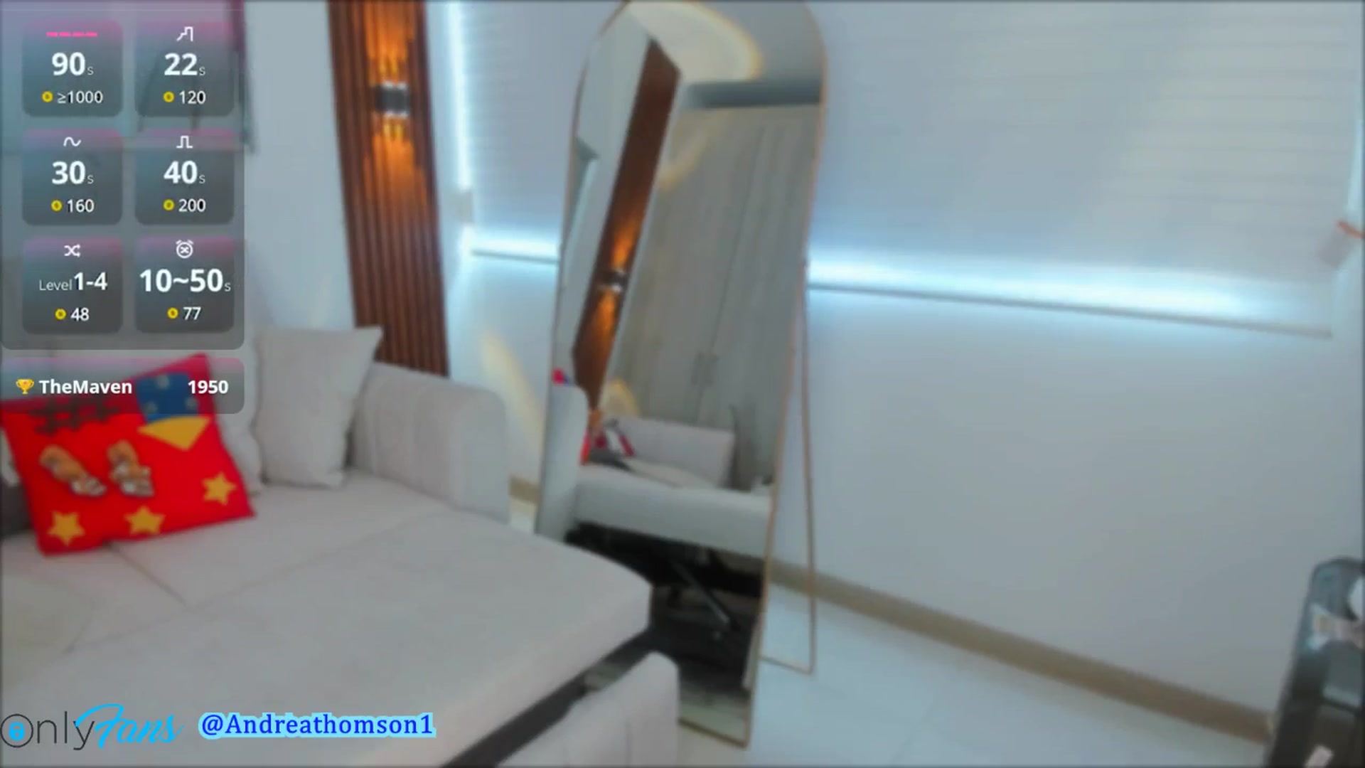 Gallery image thumbnail from AndreaThomson's myfreecams stream on, 11/18/2024, 19:33 image 20 of 20