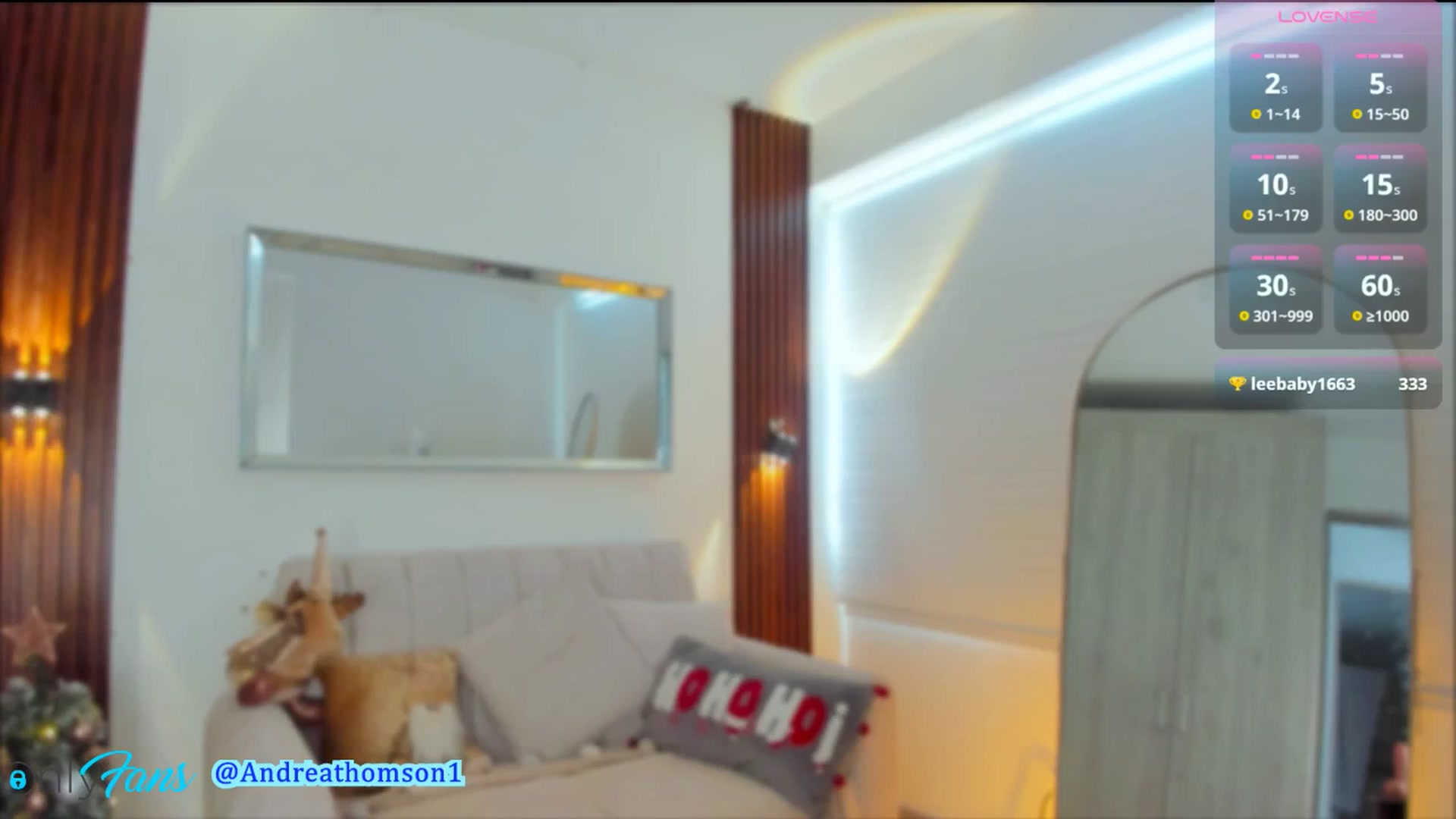 Gallery image thumbnail from AndreaThomson's myfreecams stream on, 12/02/2024, 15:57 image 16 of 20