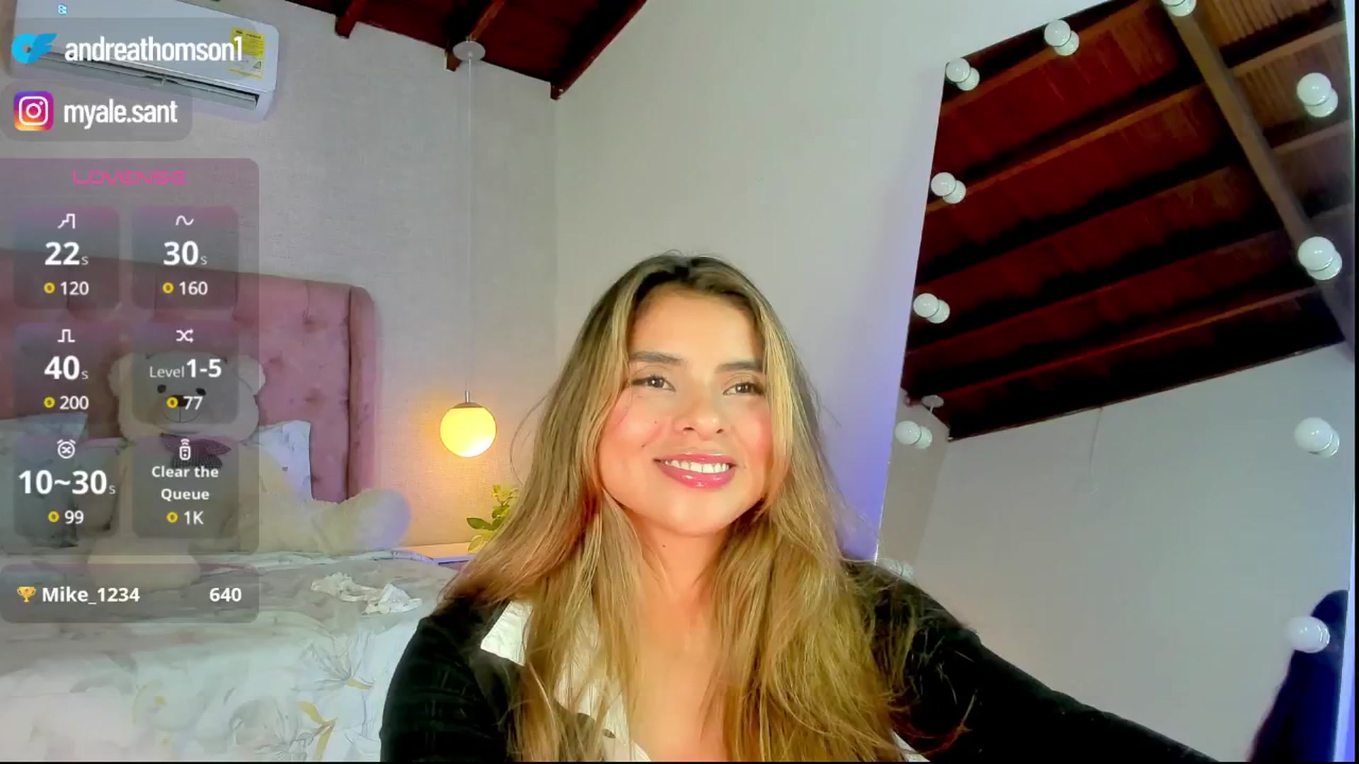 Gallery image thumbnail from AndreaThomson's myfreecams stream on, 06/06/2025, 24:54 image 15 of 20