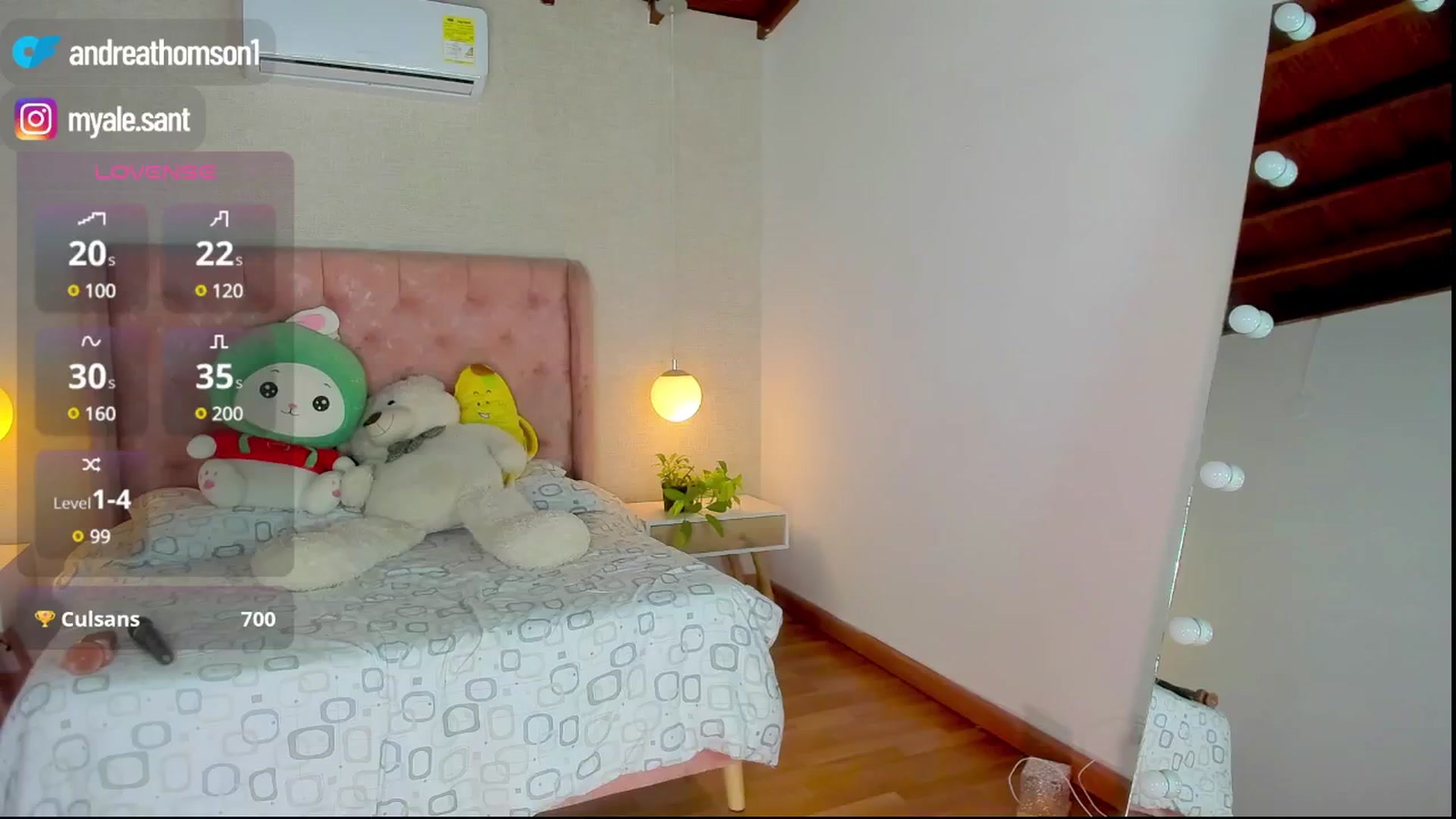 Gallery image thumbnail from AndreaThomson's myfreecams stream on, 07/06/2025, 01:43 image 16 of 20