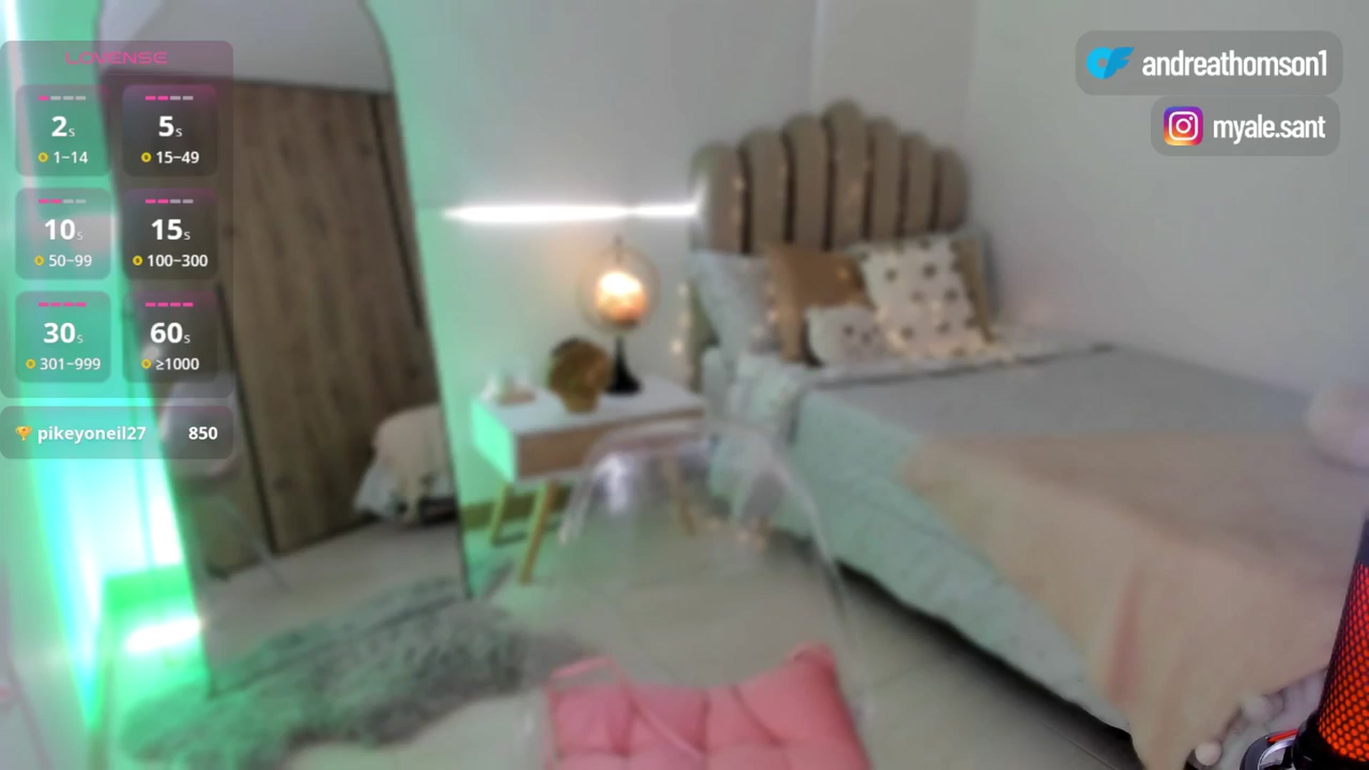 Gallery image thumbnail from AndreaThomson's myfreecams stream on, 09/09/2025, 17:36 image 10 of 20