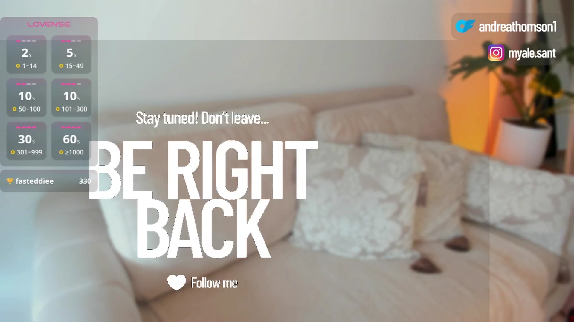 Gallery image thumbnail from AndreaThomson's myfreecams stream on, 09/14/2025, 17:22 image 13 of 20