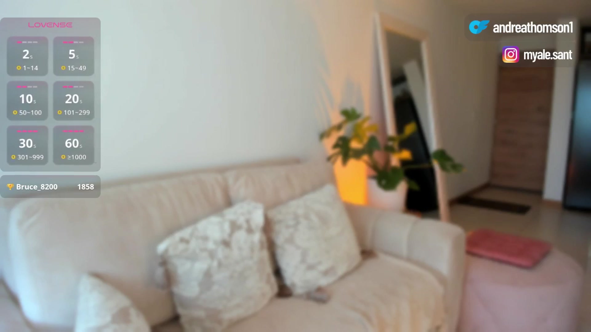 Gallery image thumbnail from AndreaThomson's myfreecams stream on, 09/24/2025, 17:47 image 8 of 20