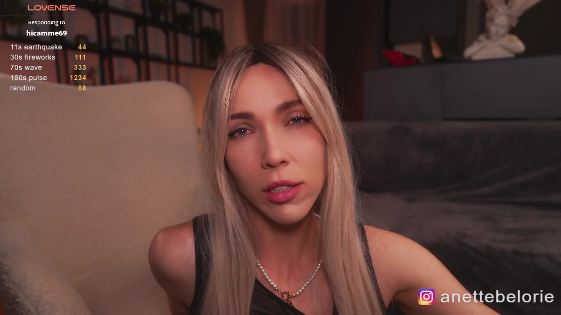 Gallery image thumbnail from Anettebelorie's myfreecams stream on, 04/27/2026, 17:00 image 1 of 20