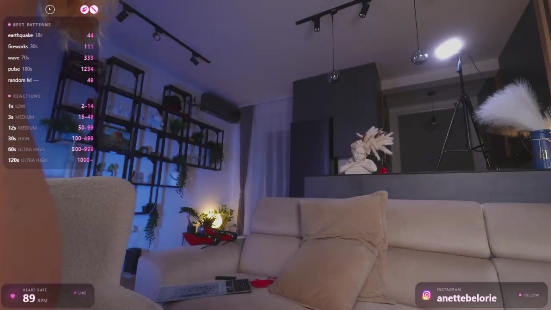 Gallery image thumbnail from Anettebelorie's myfreecams stream on, 06/23/2026, 19:59 image 19 of 20