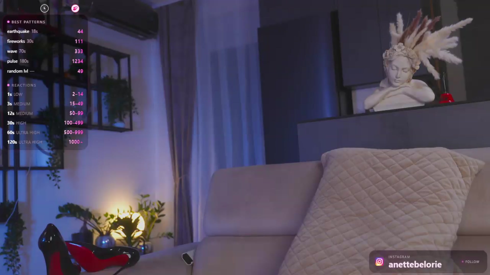 Gallery image thumbnail from Anettebelorie's myfreecams stream on, 06/30/2026, 19:44 image 15 of 20
