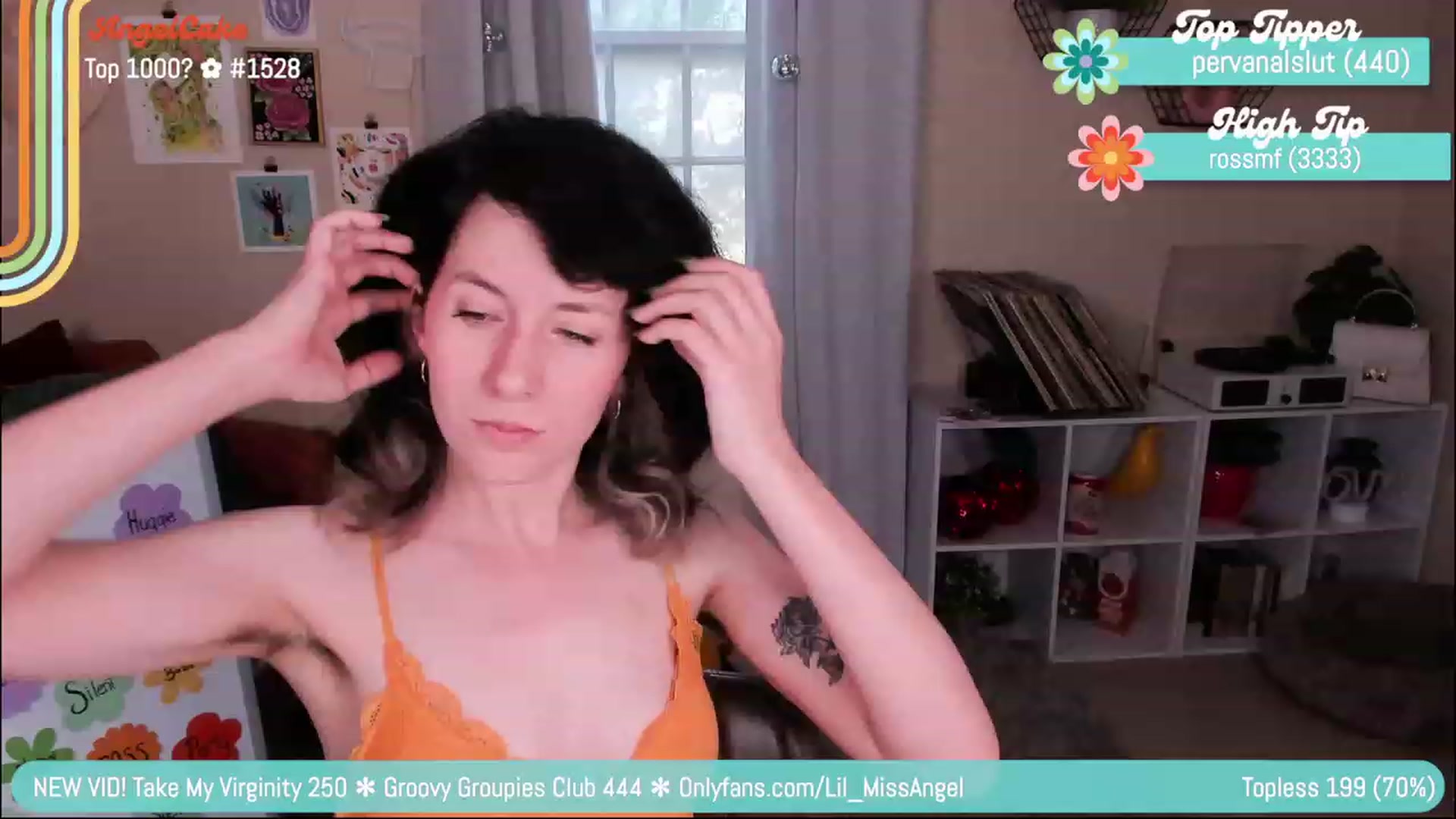 Gallery image thumbnail from AngelCake's myfreecams stream on, 04/30/2023, 23:34 image 5 of 20