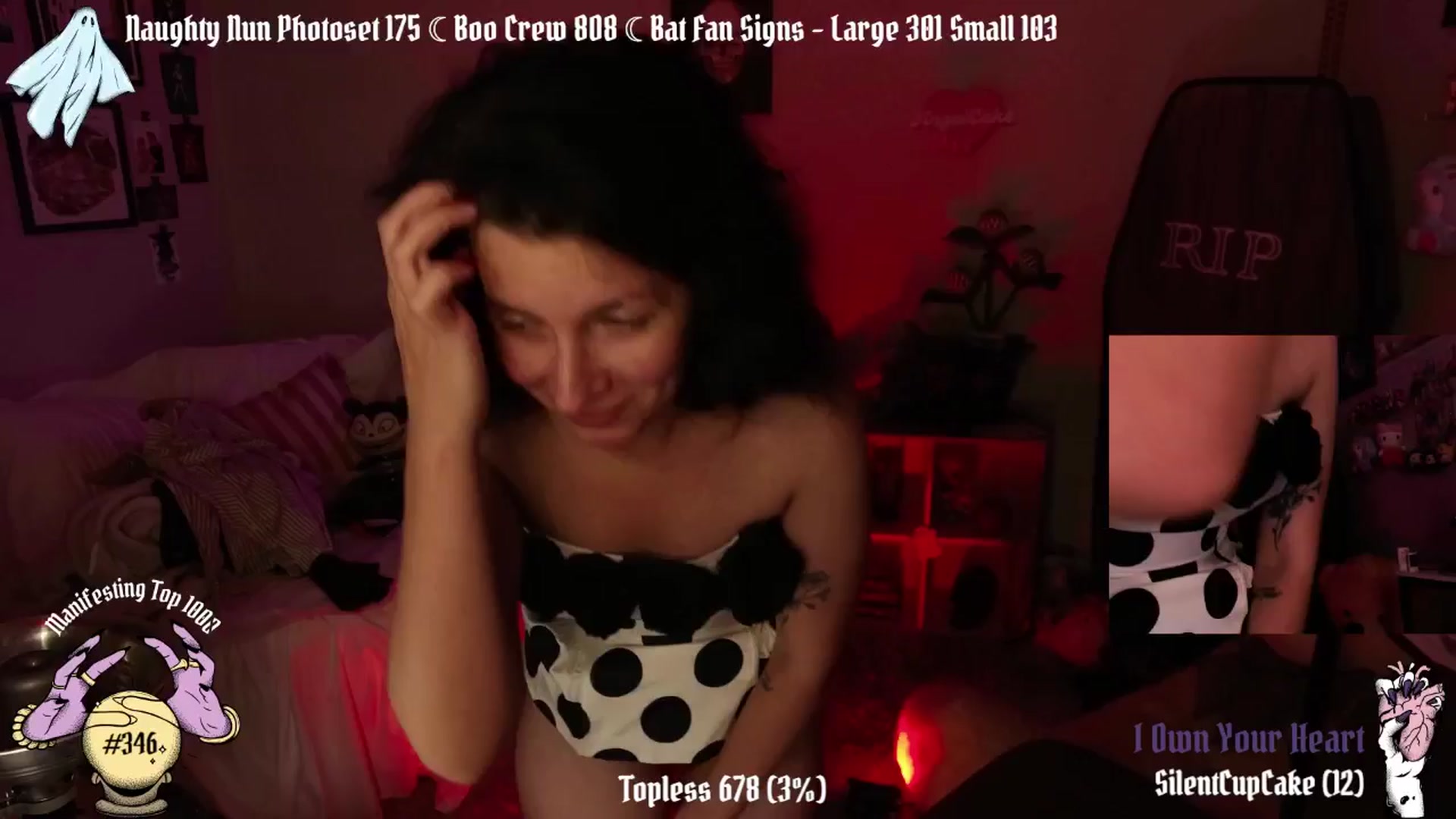 Gallery image thumbnail from AngelCake's myfreecams stream on, 10/28/2024, 05:37 image 11 of 20