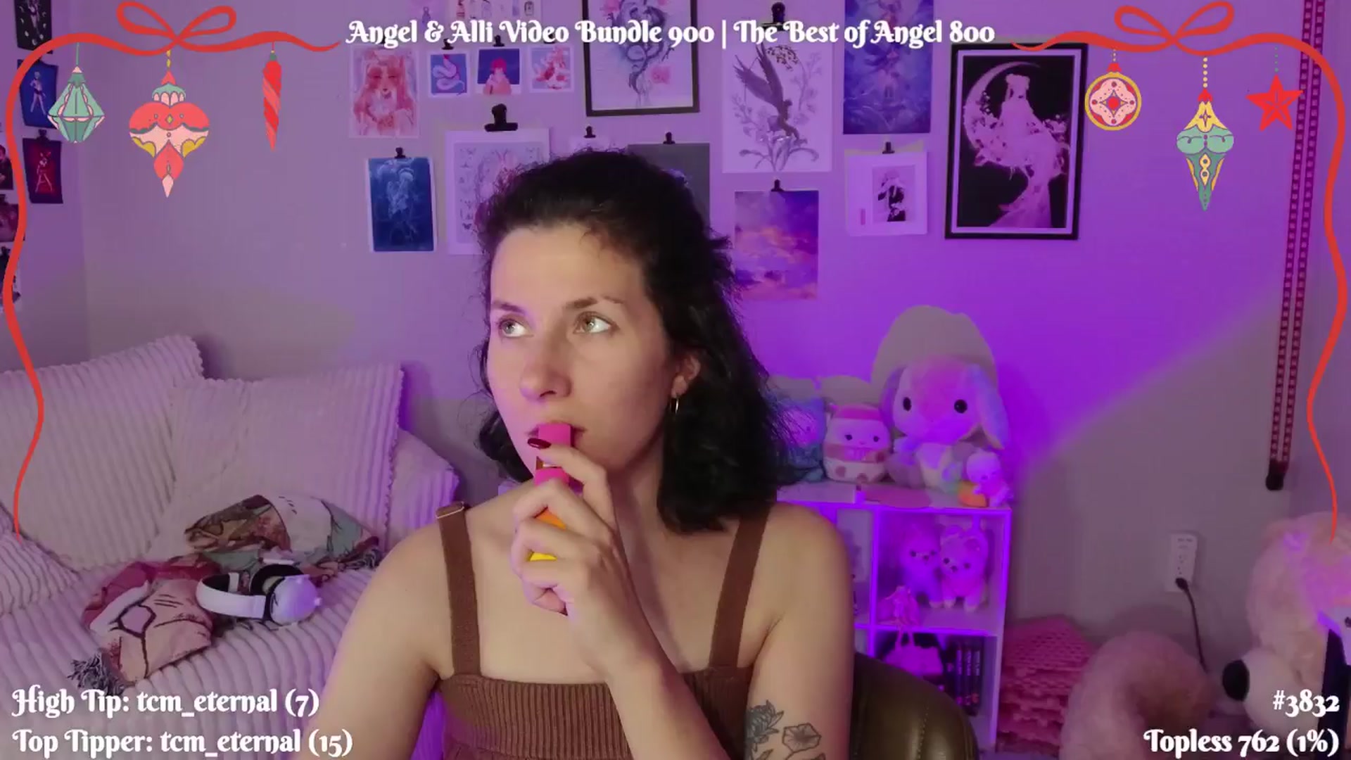 Gallery image thumbnail from AngelCake's myfreecams stream on, 11/28/2024, 06:15 image 10 of 20