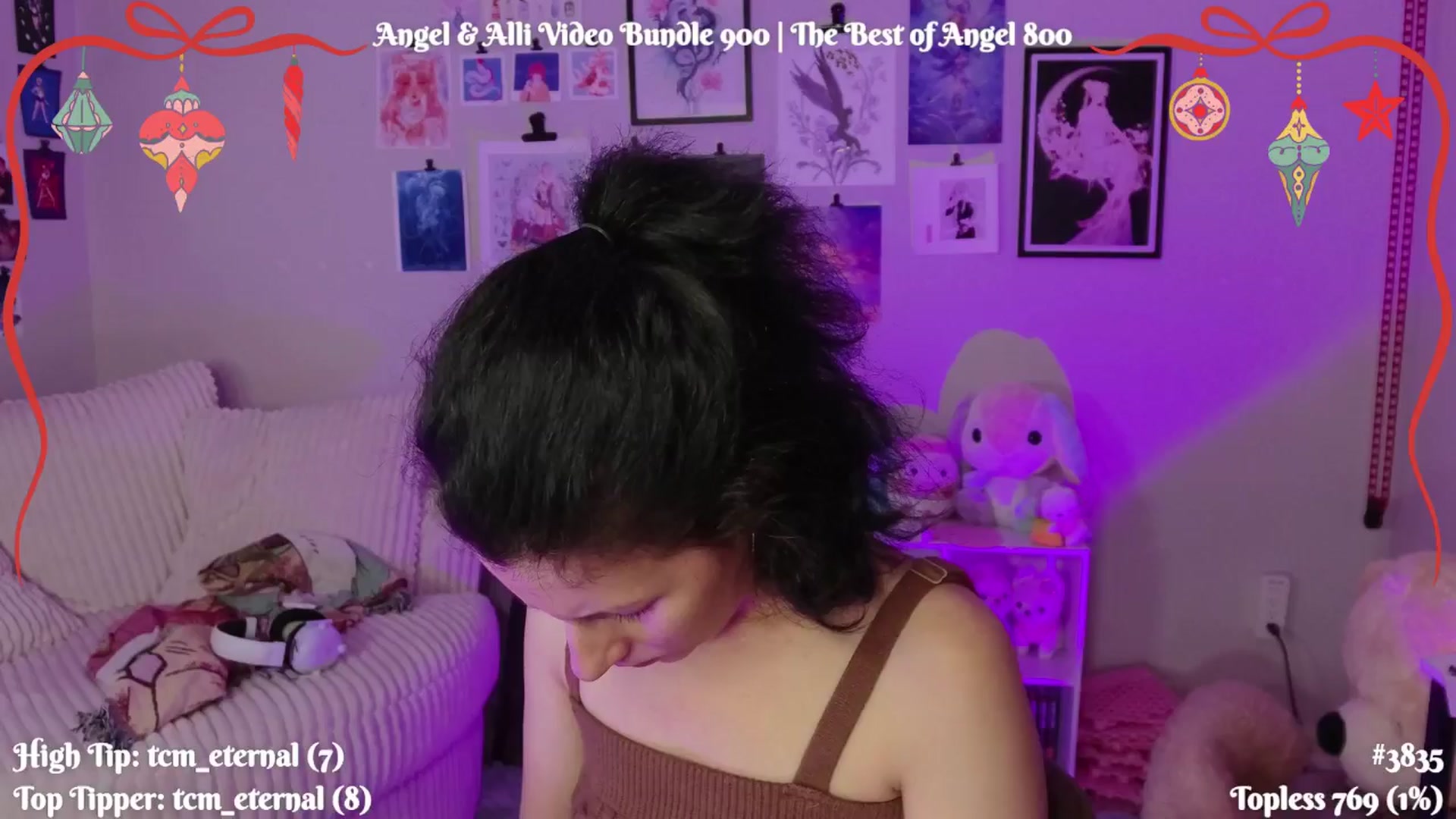 Gallery image thumbnail from AngelCake's myfreecams stream on, 11/28/2024, 06:15 image 1 of 20
