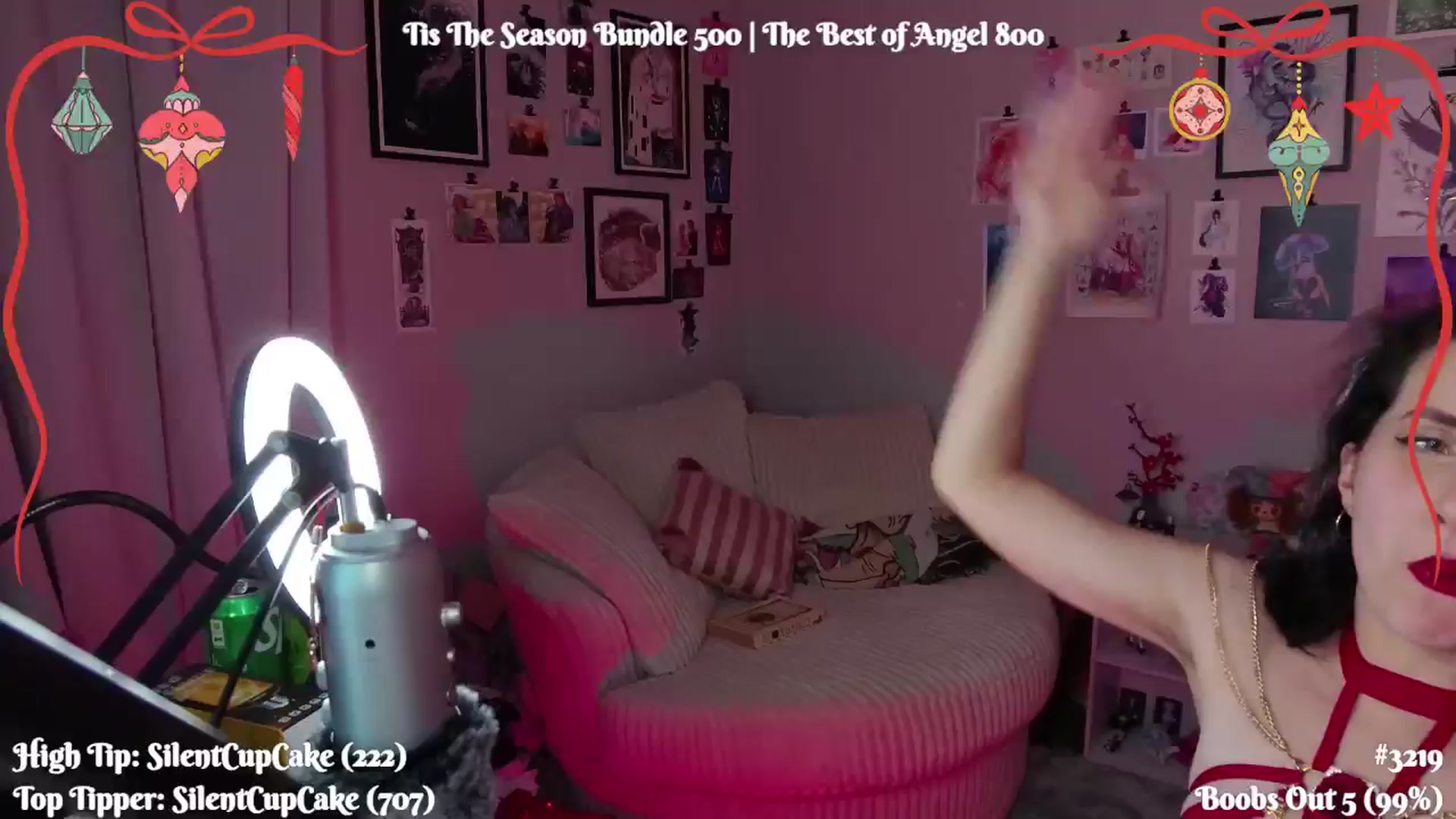 Gallery image thumbnail from AngelCake's myfreecams stream on, 12/23/2024, 10:46 image 6 of 20