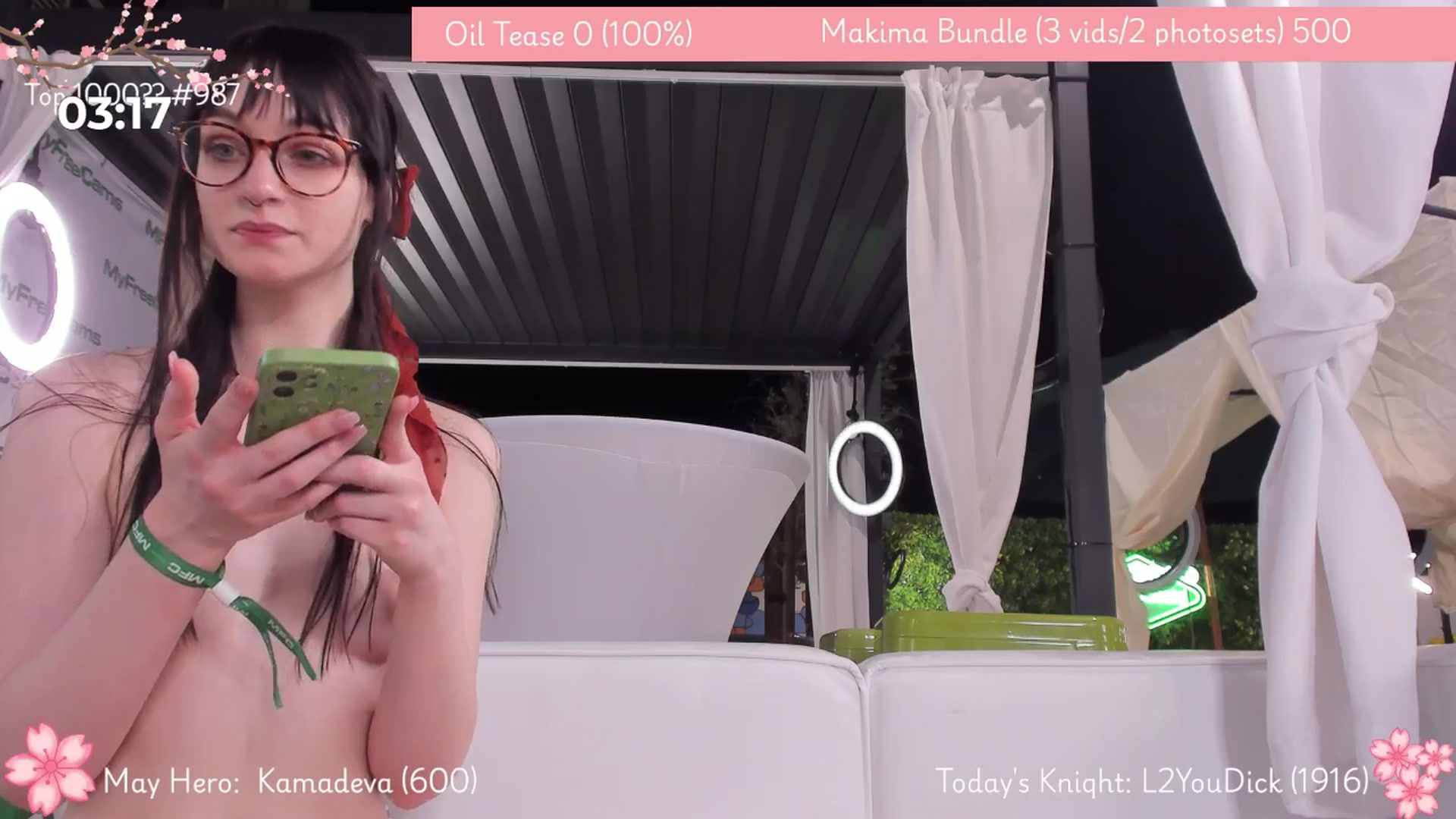 Gallery image thumbnail from AngelCake's myfreecams stream on, 05/21/2025, 08:26 image 8 of 20